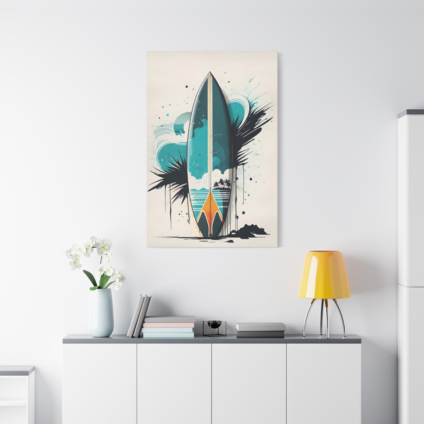 Surf Board Poster Wall Art & Canvas Prints