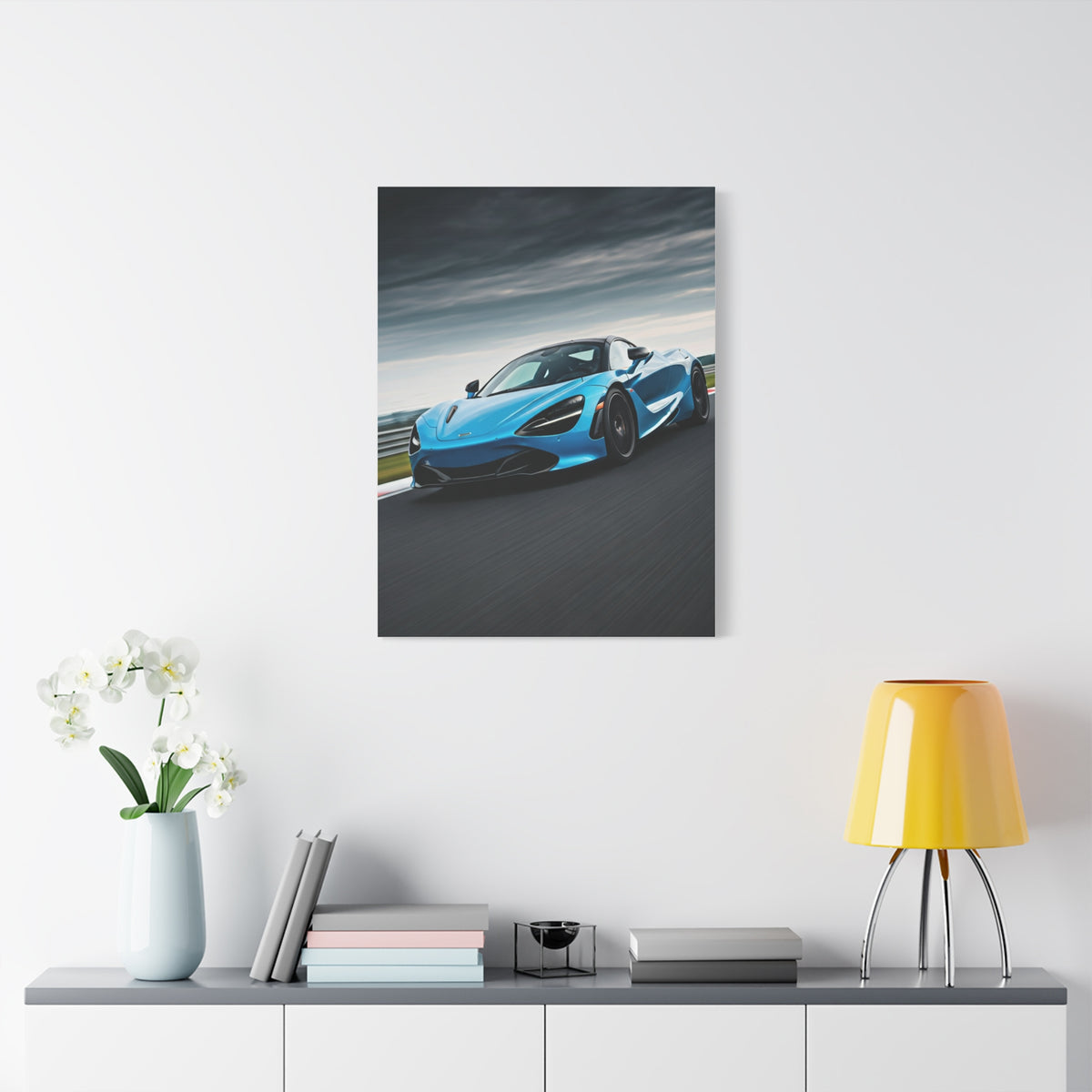 McLaren 720S High-Speed Circuit Attack Wall Art & Canvas Prints