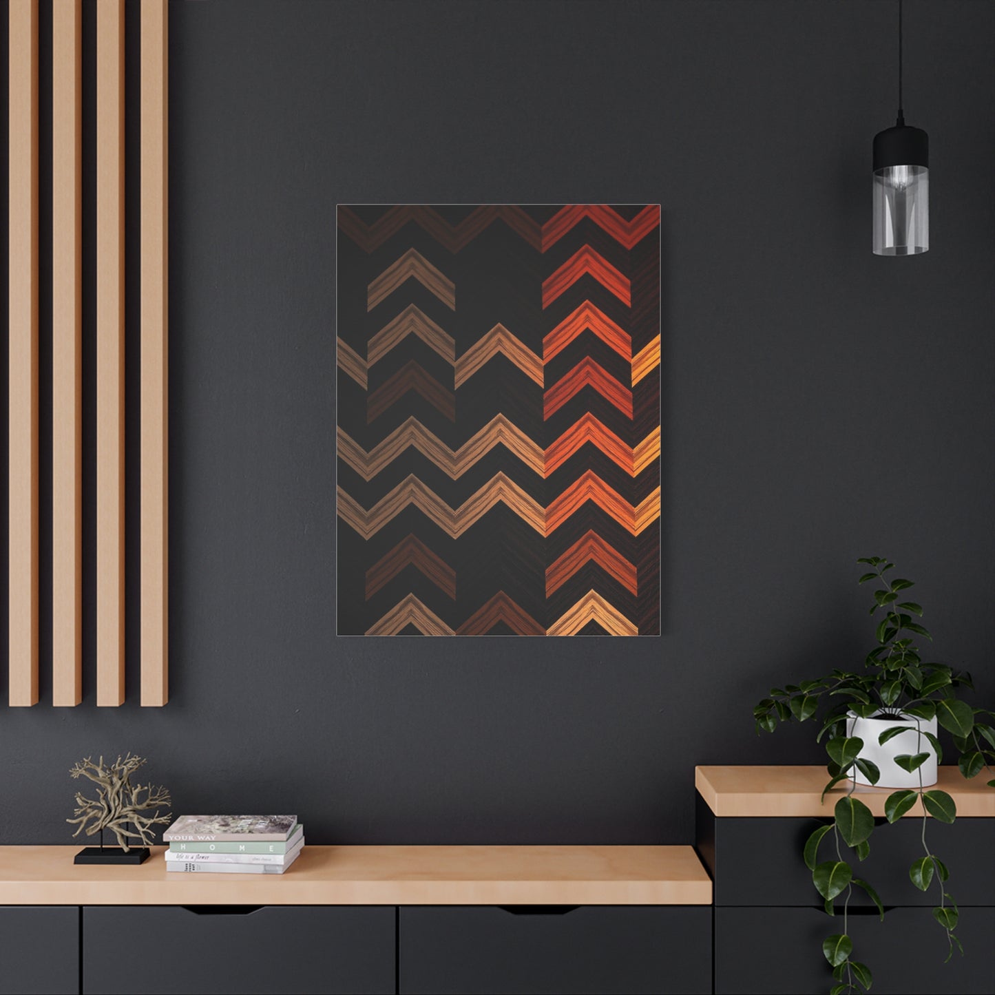 Supreme Chevron Pattern Art Wall Art & Canvas Print