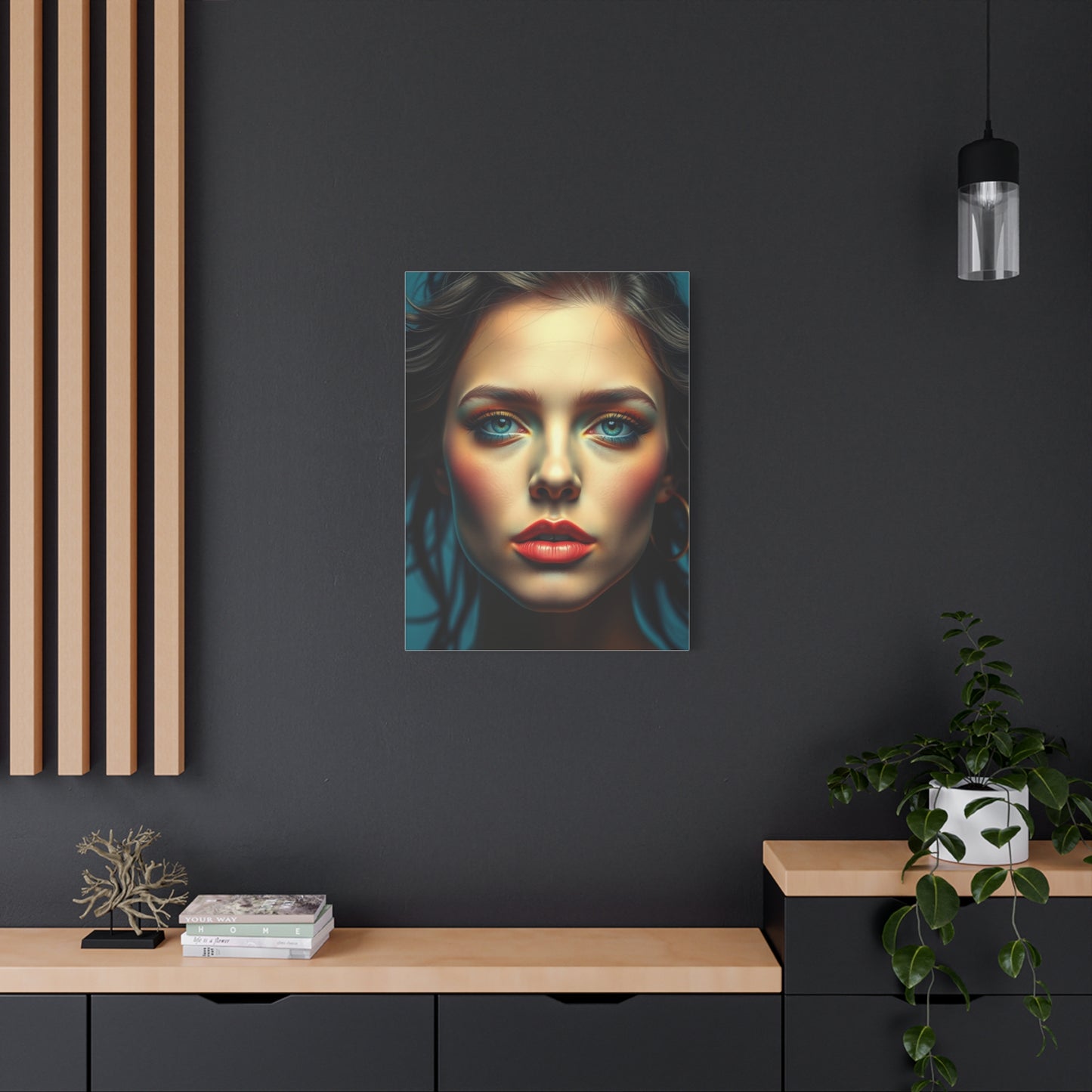 Masterpiece Blue Music Art Vision Wall Art & Canvas Print