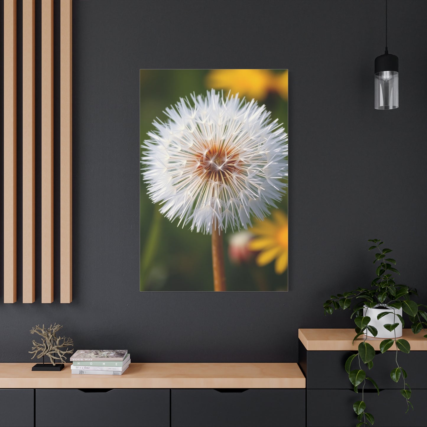 Collection Dandelion Flower Art Wall Art & Canvas Print