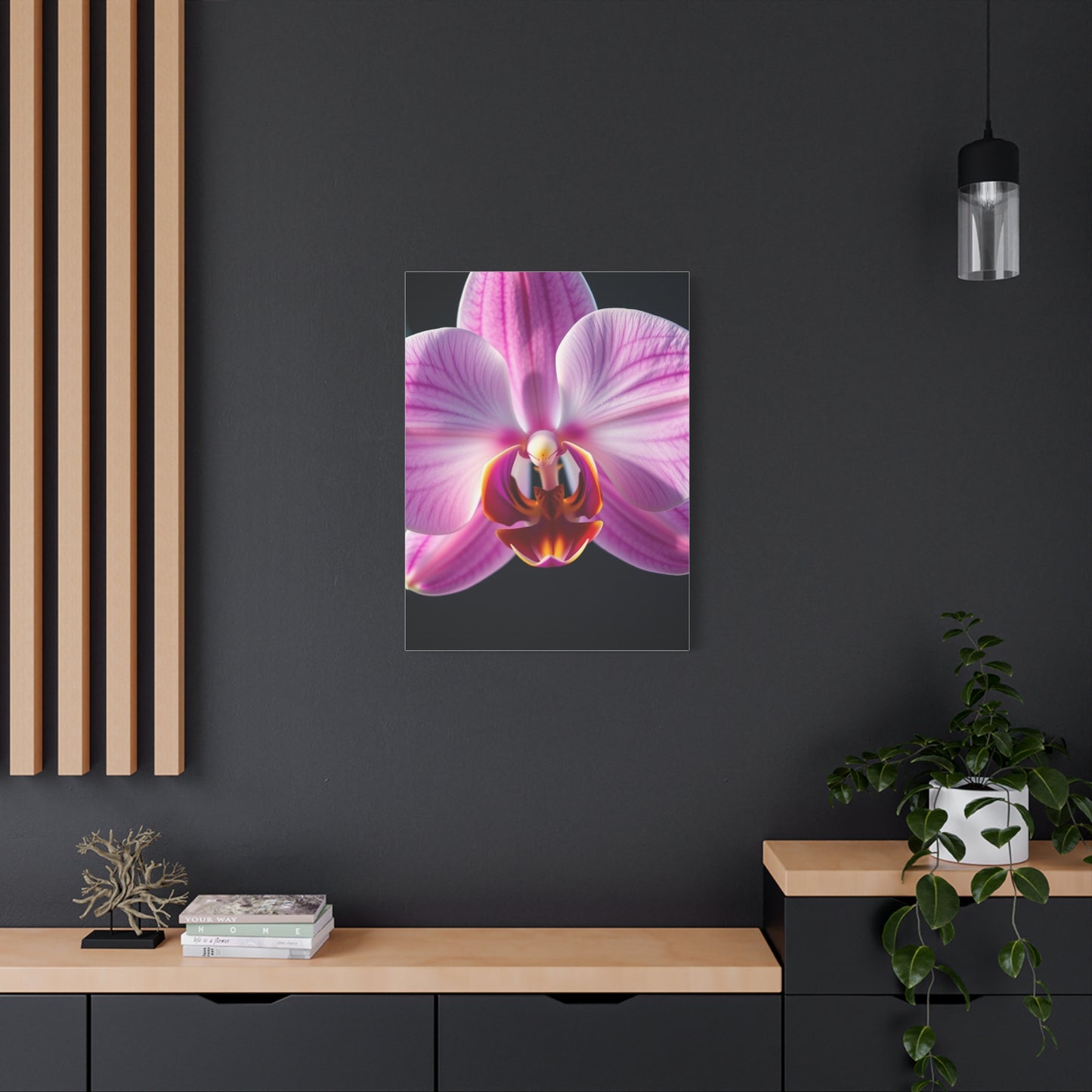 Supreme Orchid Flower Art Wall Art & Canvas Print