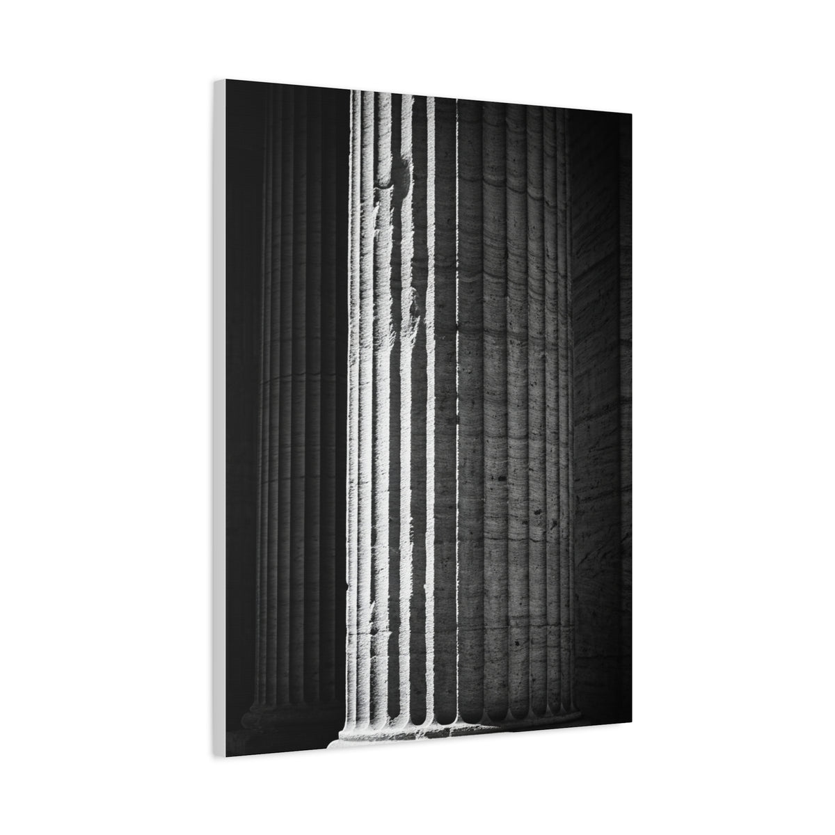 Classical Column Light and Shadow Wall Art & Canvas Prints