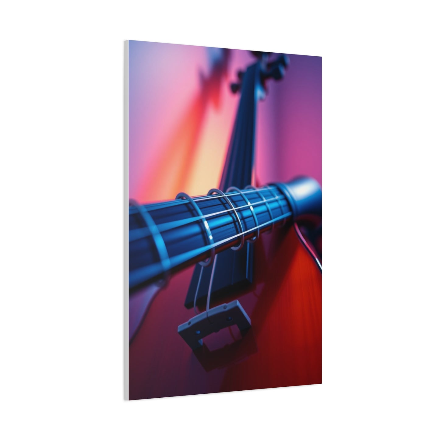 Blue Music Art Supreme Canvas Wall Art & Canvas Print