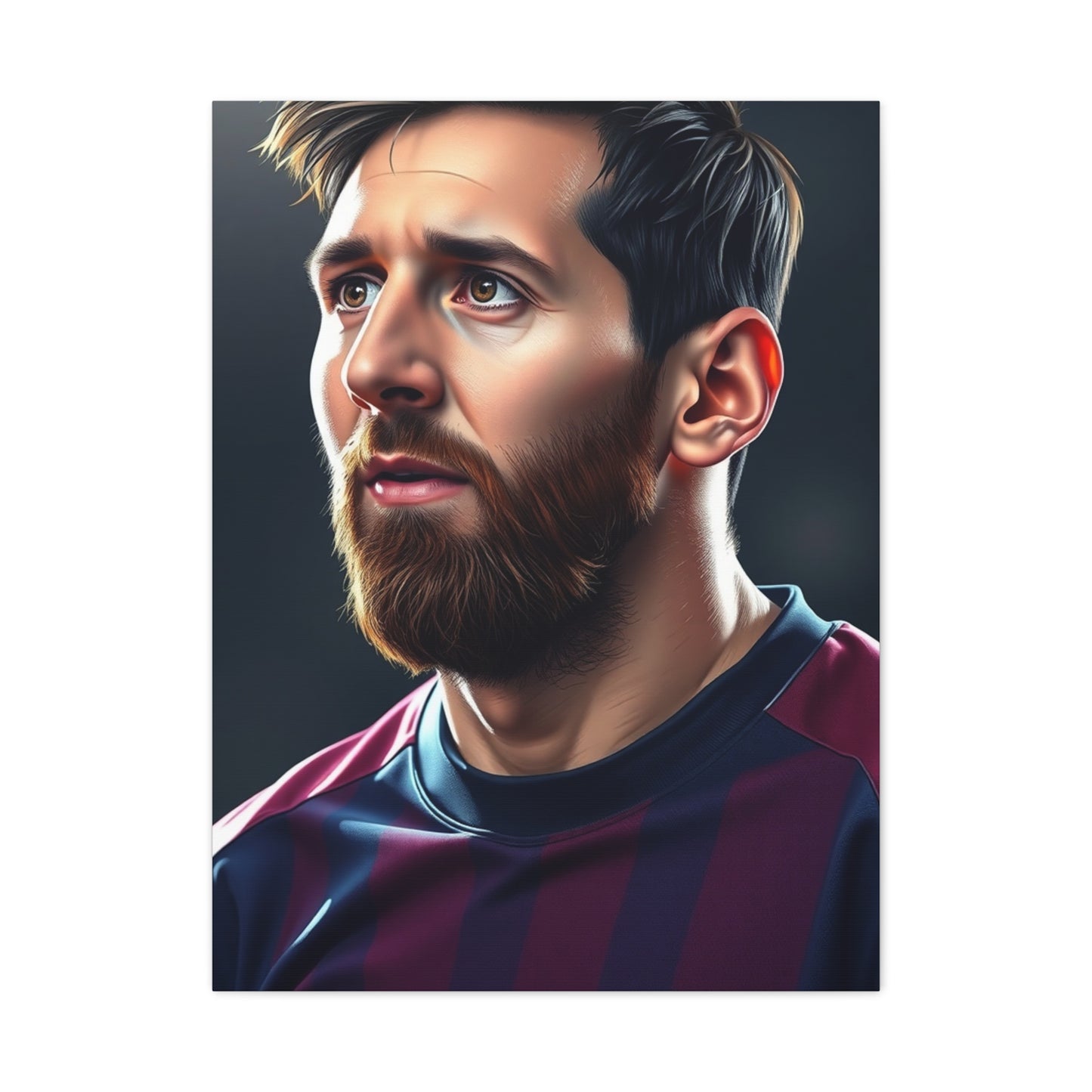 Ethereal Messi: Artistry on Canvas Wall Art & Canvas Print