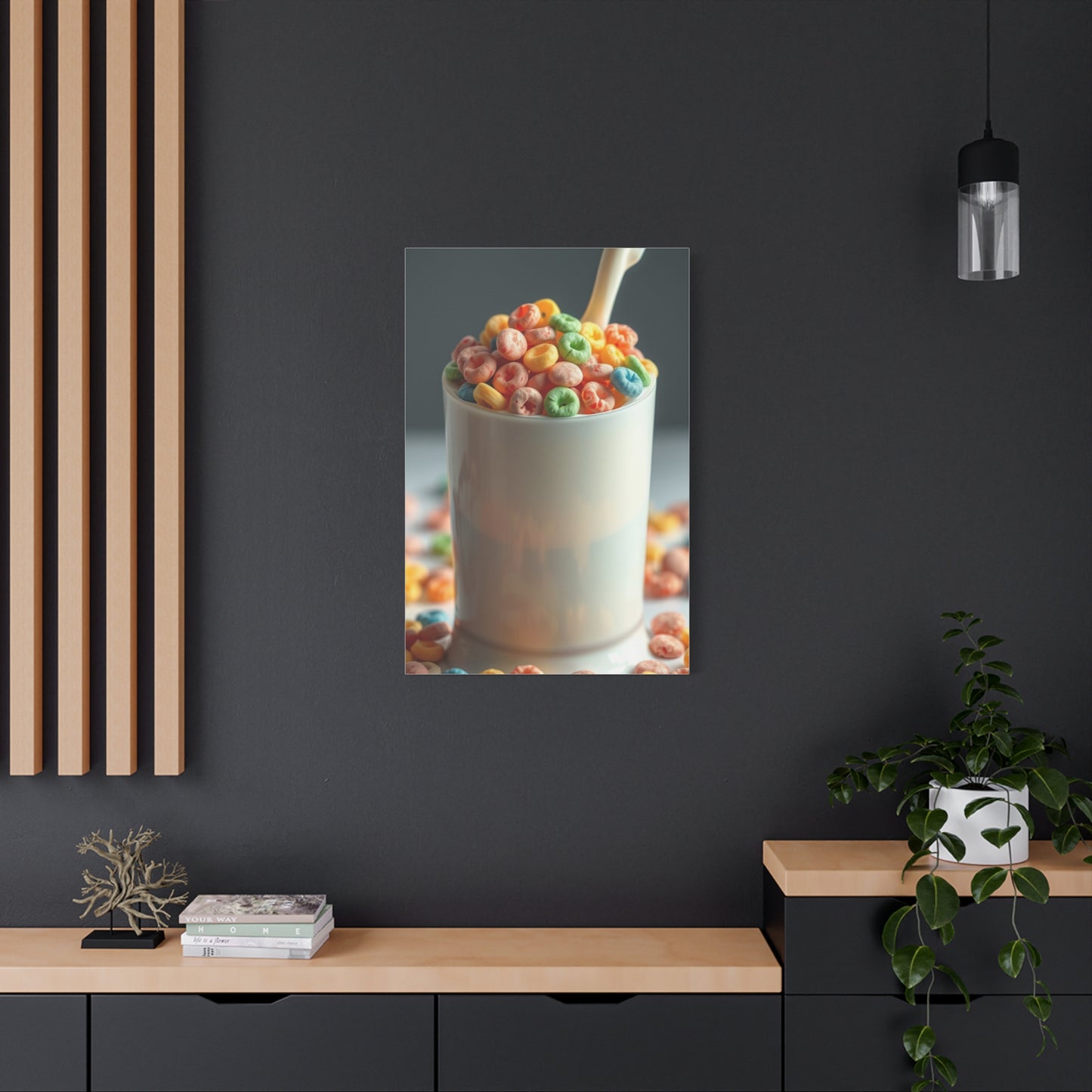 Chromatic Breakfast Bliss Art Wall Art & Canvas Print