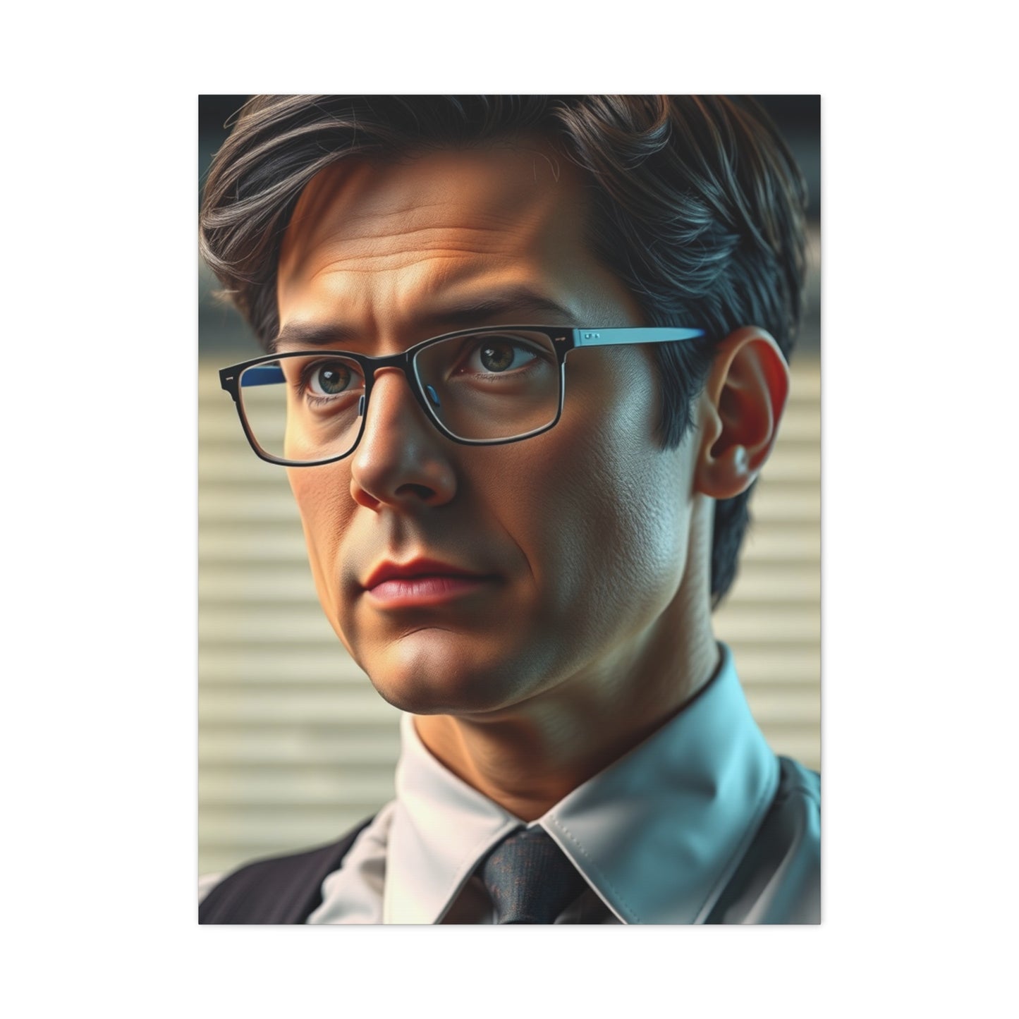 Elite The Office Character Art Vision Wall Art & Canvas Print