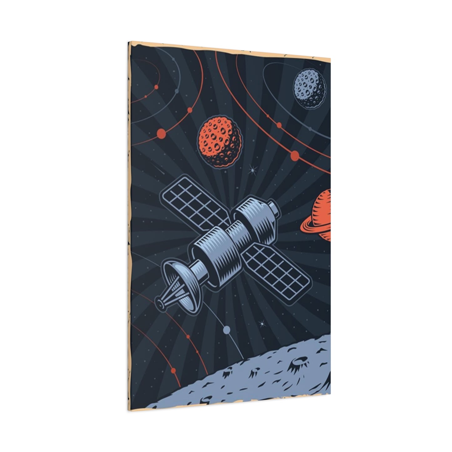 Satellite Poster Wall Art & Canvas Prints