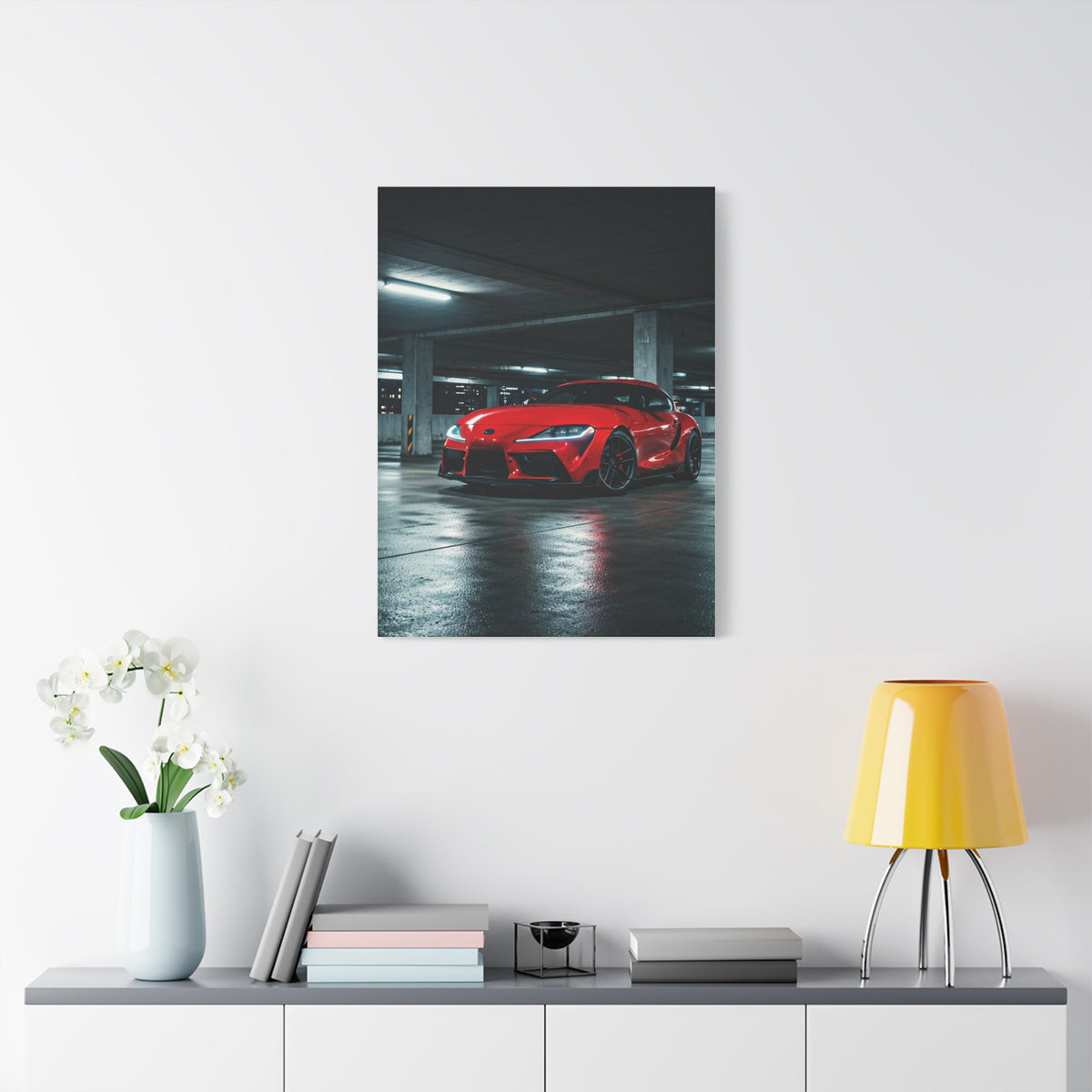 Toyota Supra Mk5 Underground Urban Scene Wall Art & Canvas Prints