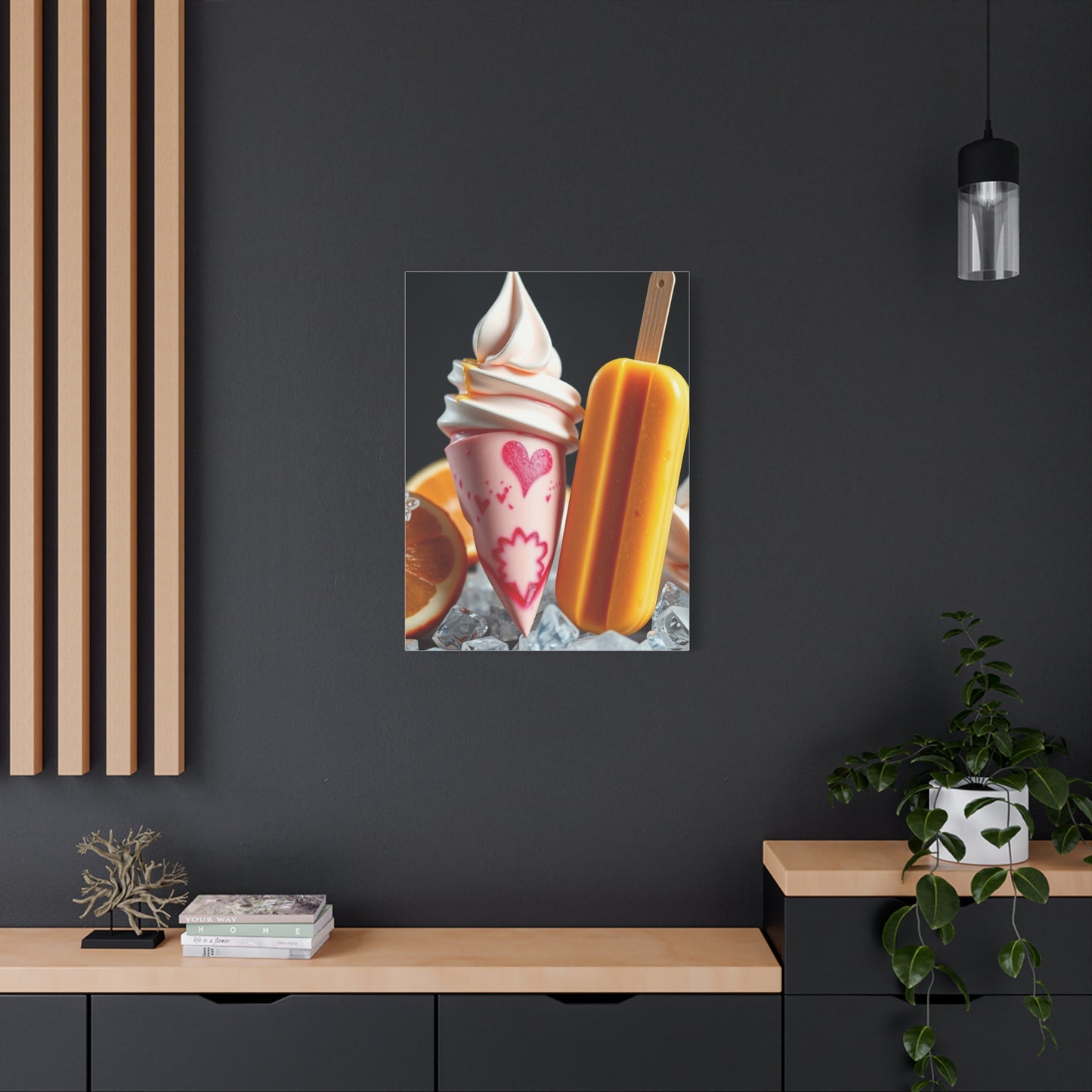Vision Ice Cream & Popsicle Art Art Wall Art & Canvas Print