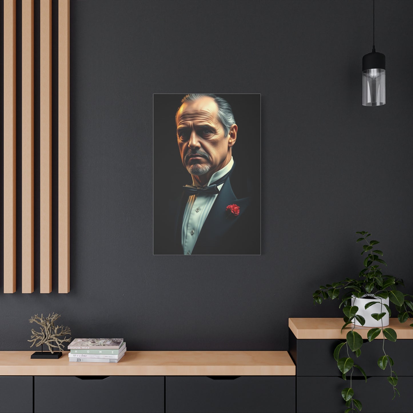 Mafioso Majesty Canvas Wall Art & Canvas Print