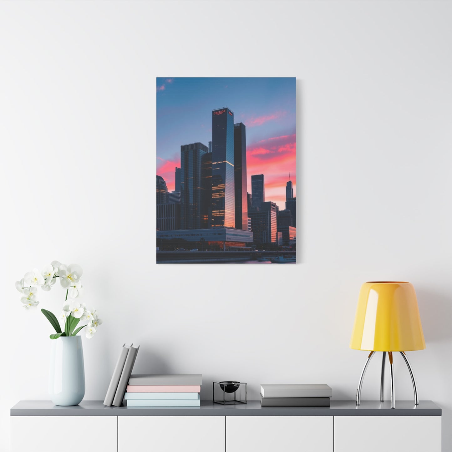 Chicago Skylines Art Refined Canvas Wall Art & Canvas Print