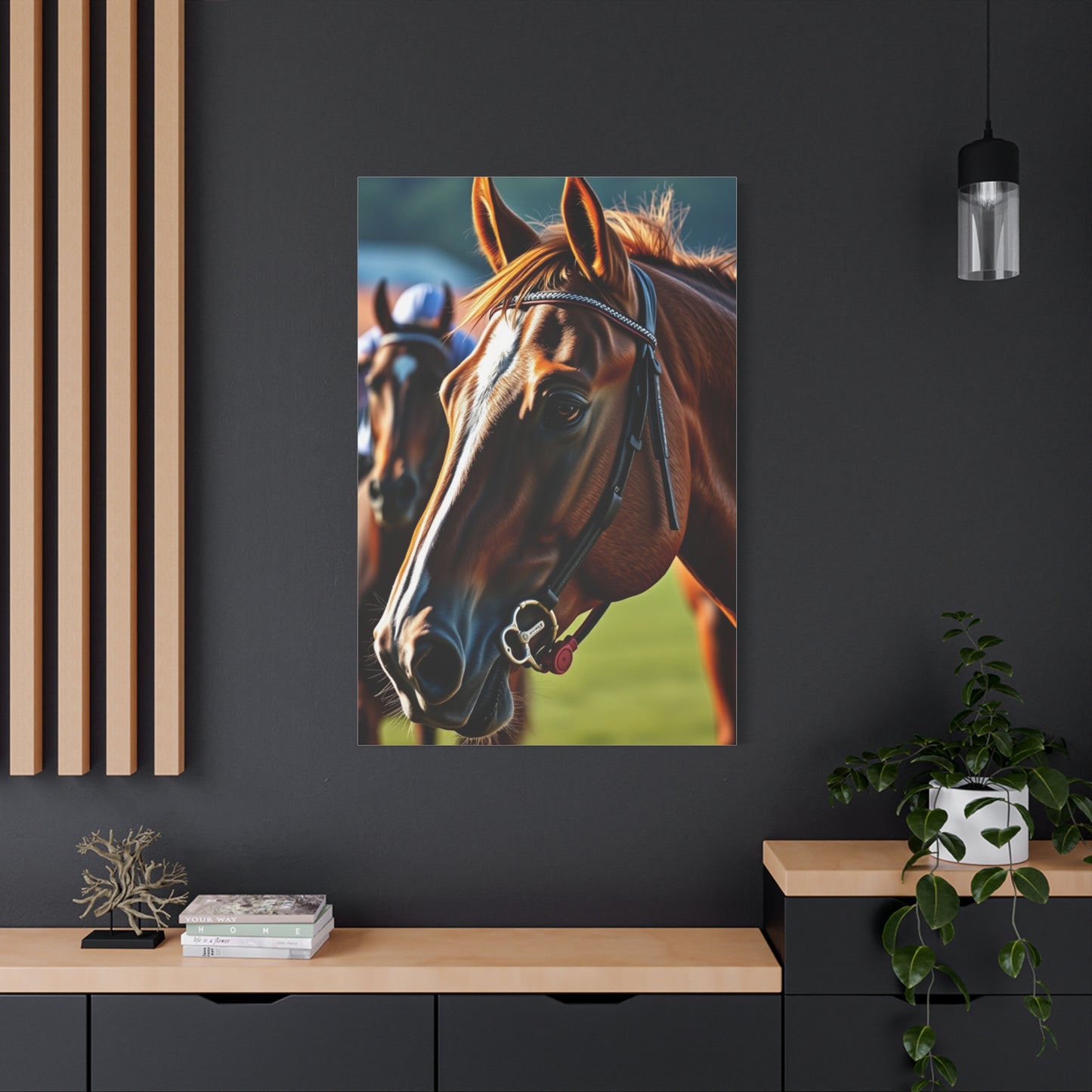 Supreme Horse Racing Art Wall Art & Canvas Print