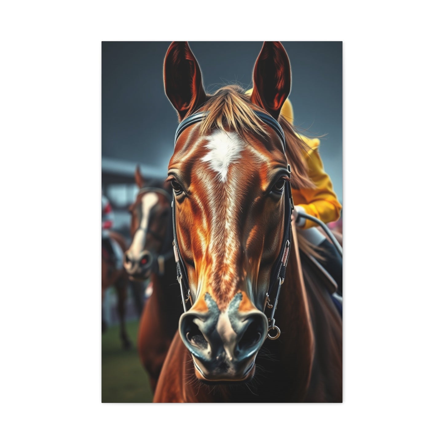 Vision Horse Racing Art Art Wall Art & Canvas Print