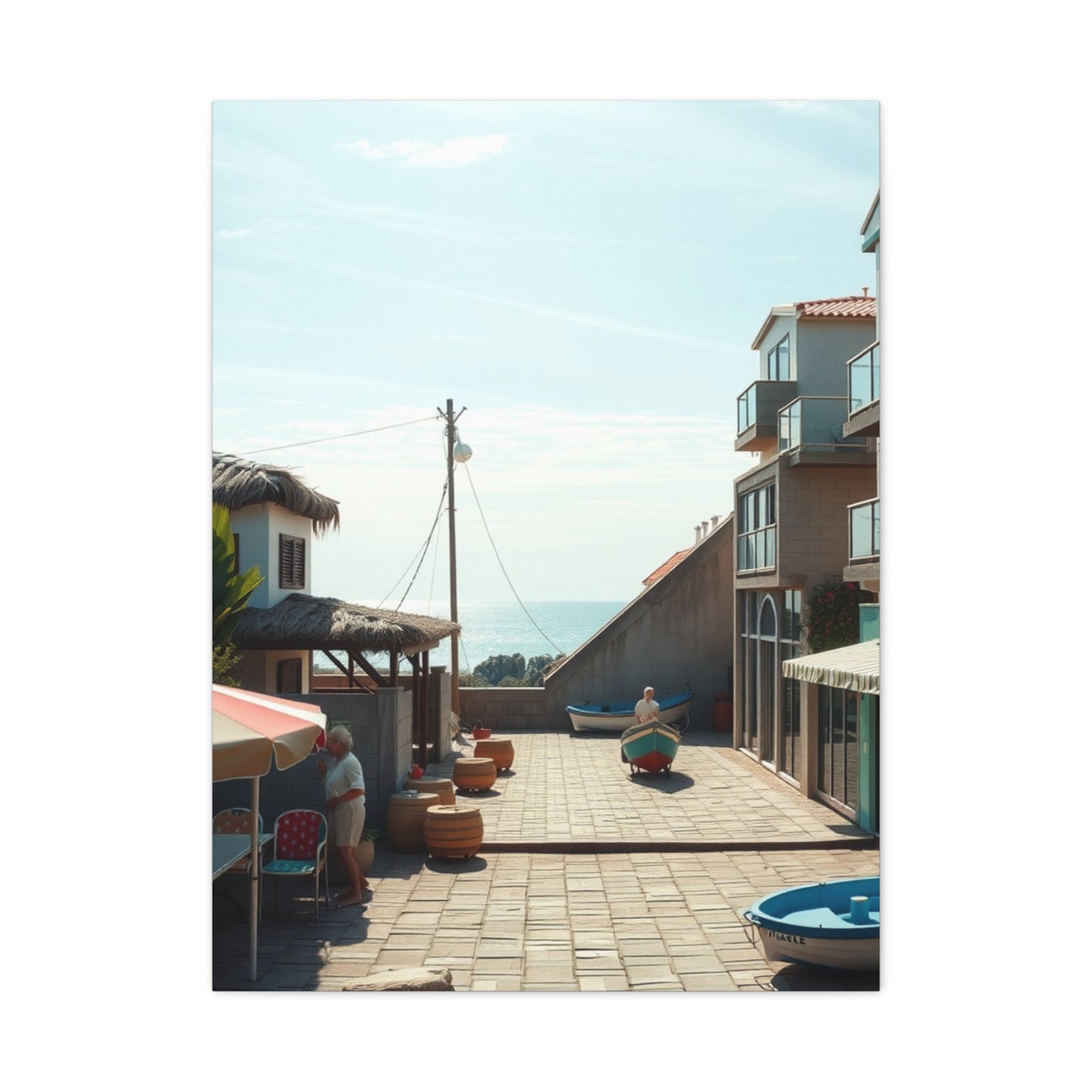 Contemporary Oceanic Dream Wall Art & Canvas Print