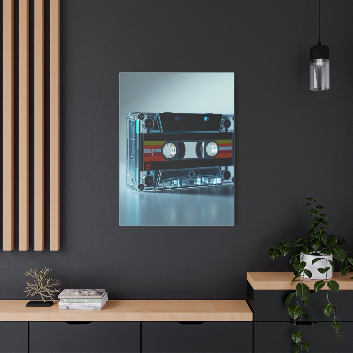 Cassette Tapes Art Refined Canvas Wall Art & Canvas Print