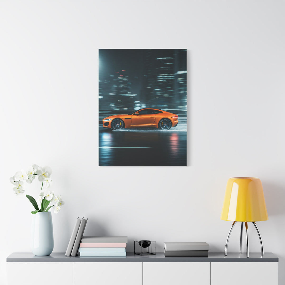 Jaguar F-Type Urban Street Performance Wall Art & Canvas Prints