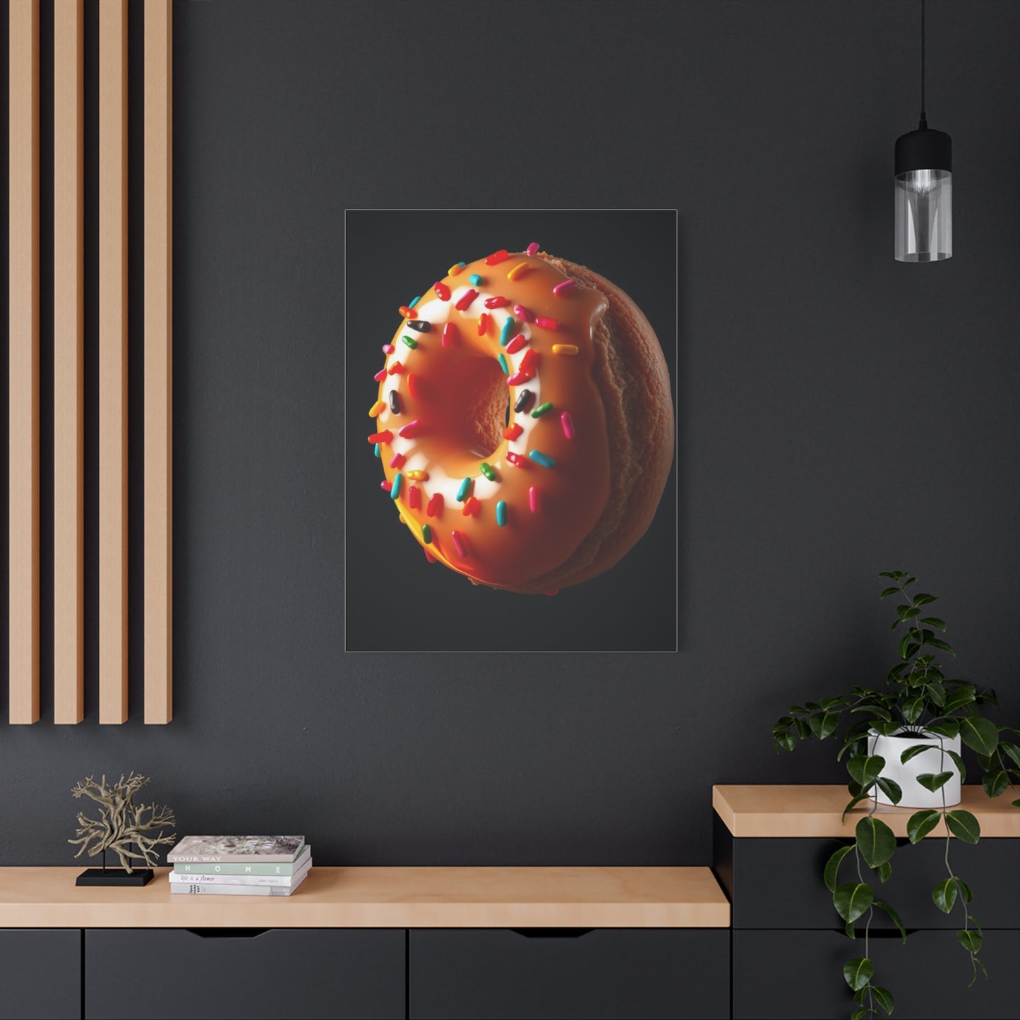 Donut Art Supreme Canvas Wall Art & Canvas Print