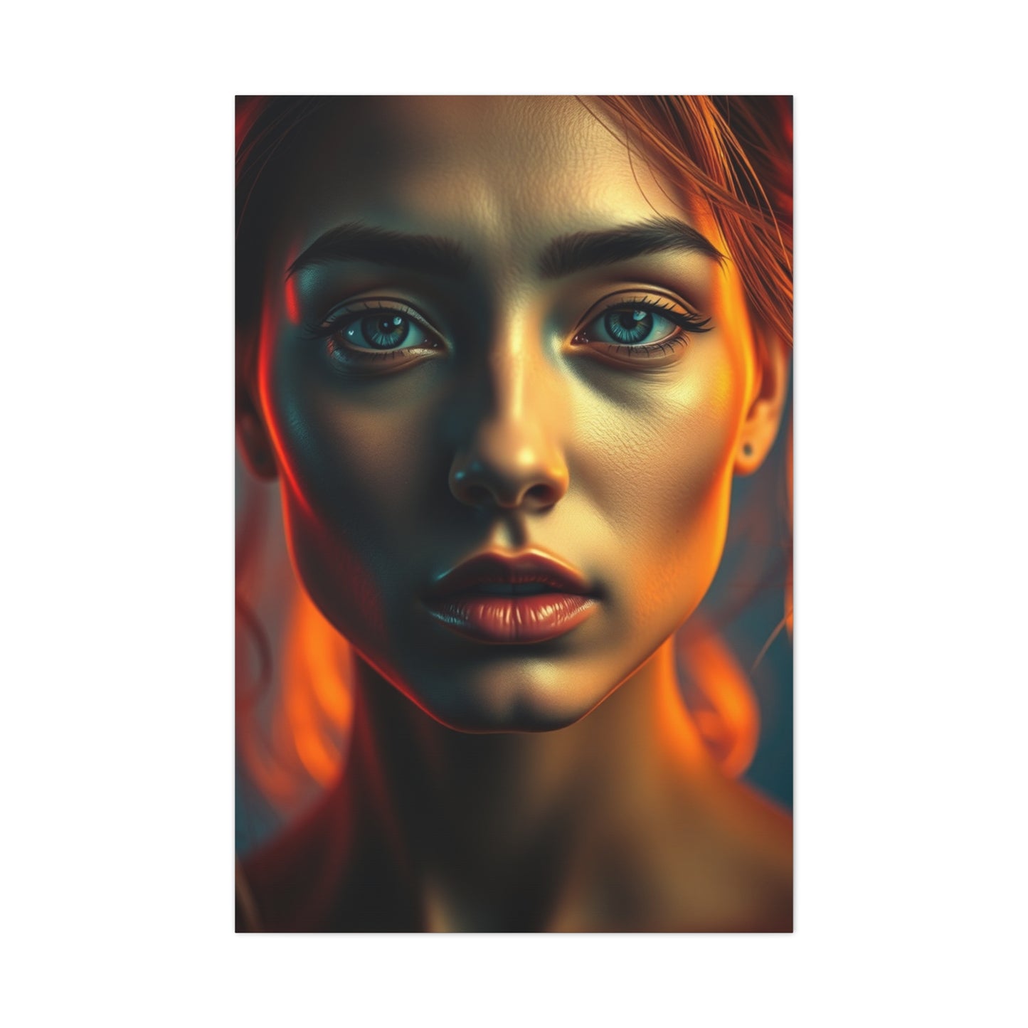 Closeup Abstract Figure & People Art Supreme Gallery Wall Art & Canvas Print
