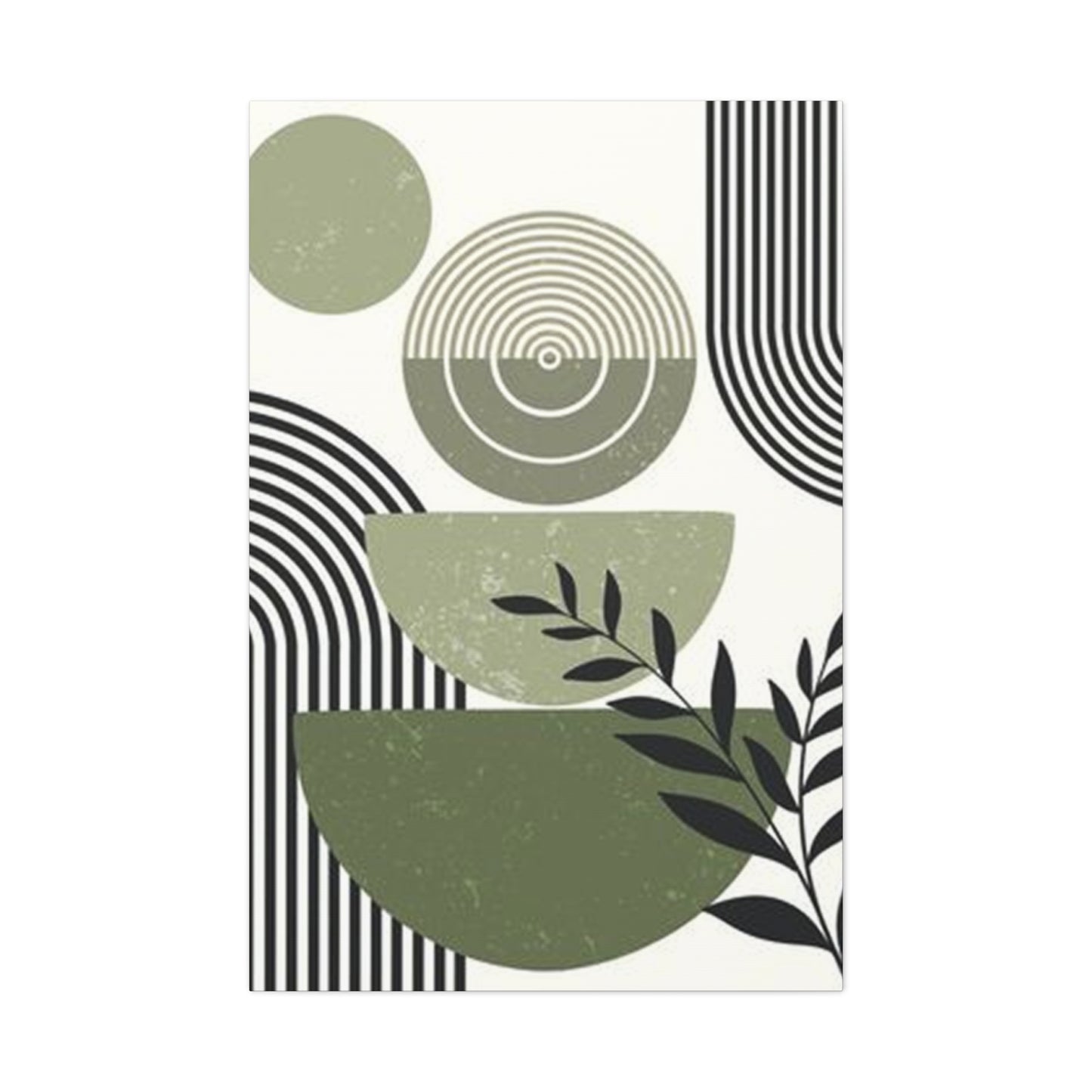 Abstract Shapes Painting Wall Art & Canvas Prints