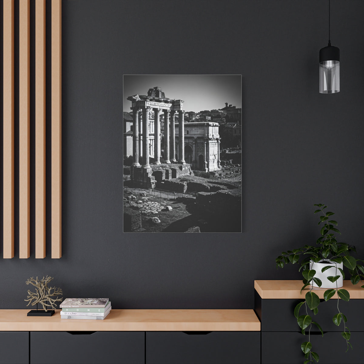 Roman Forum Ruins Architectural Heritage Wall Art & Canvas Prints