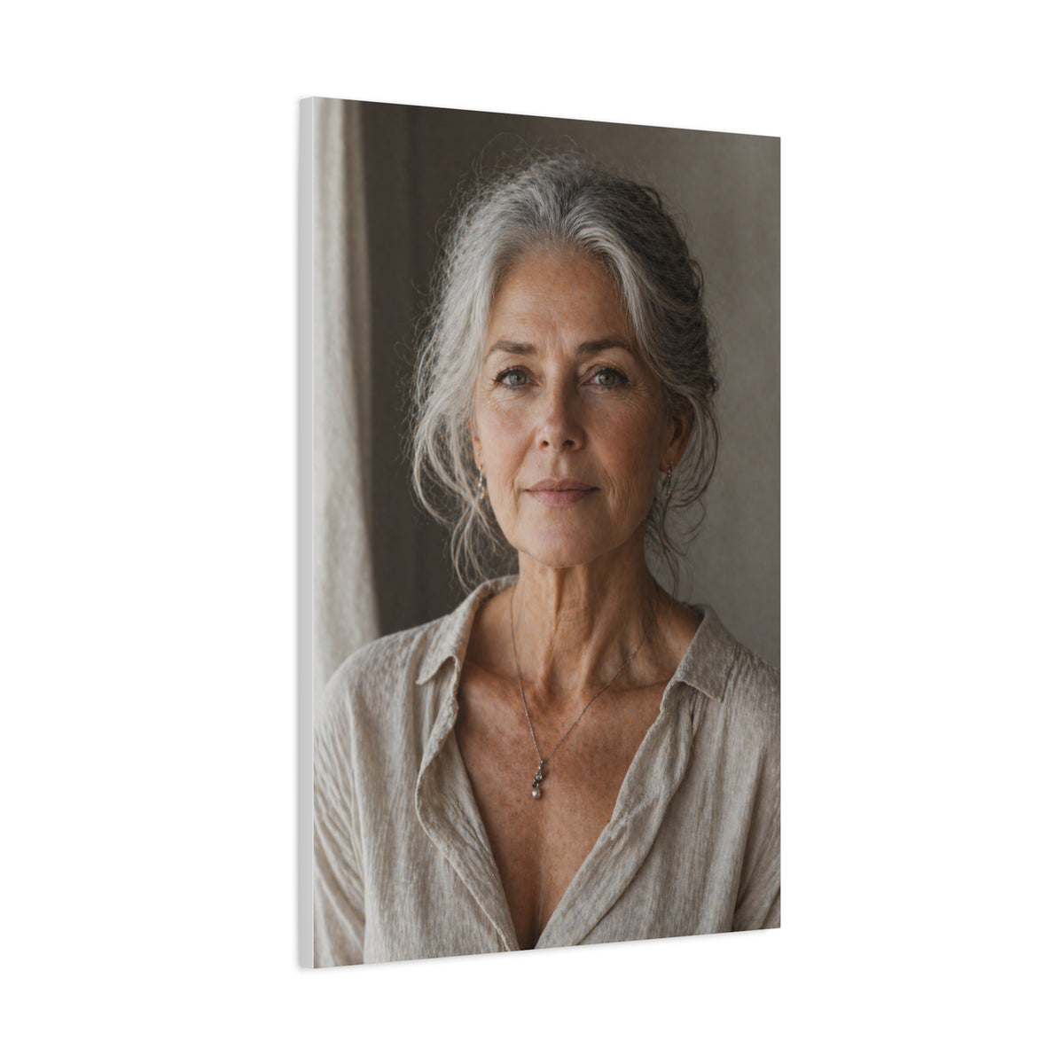 Mature Natural Light Portrait Wall Art & Canvas Print