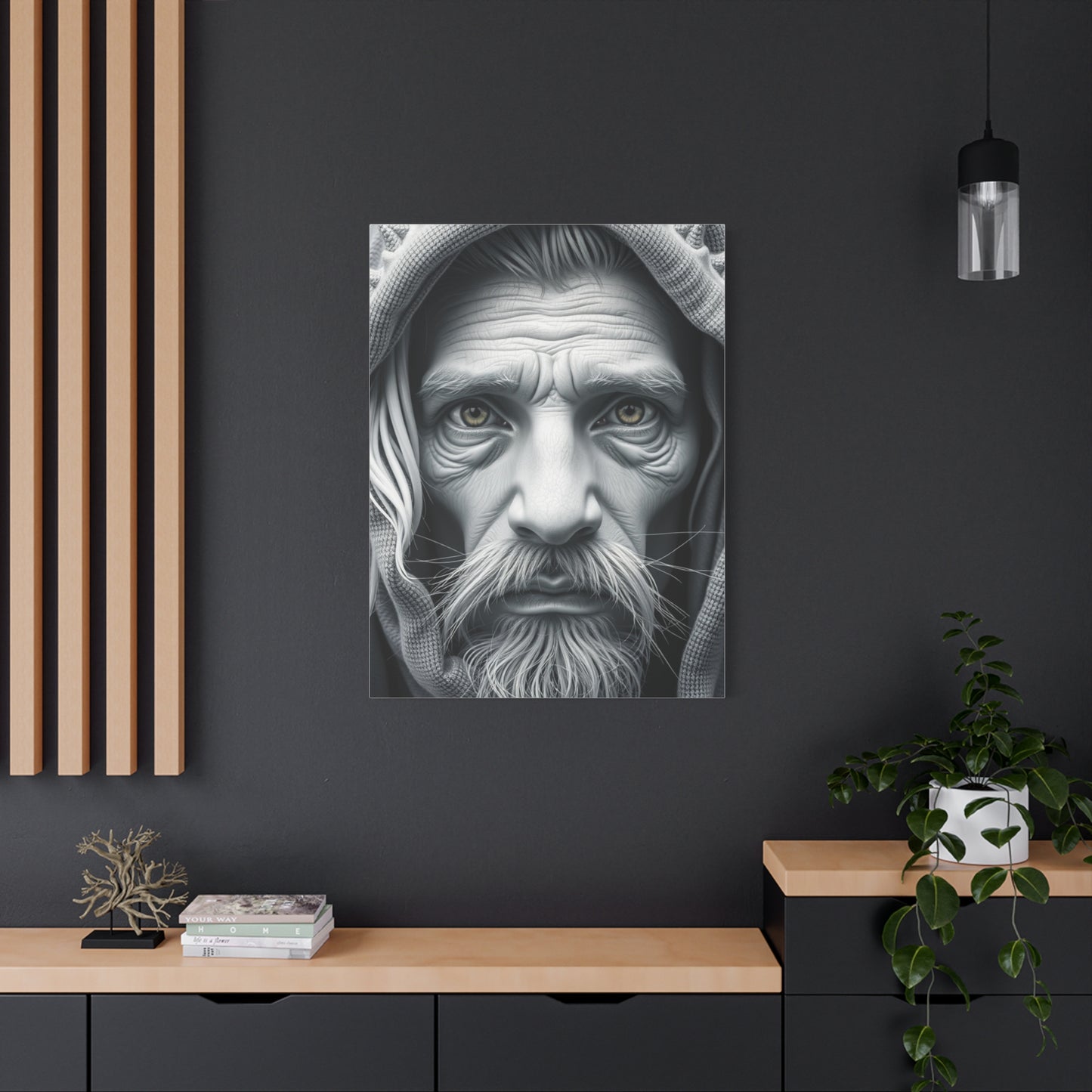 Collection Gray & White Art Wall Art & Canvas Print