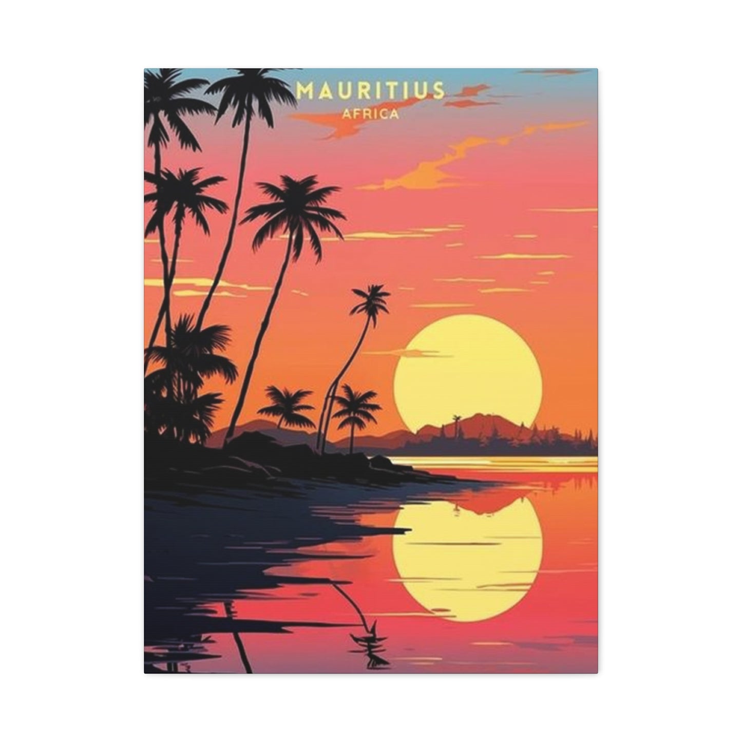 Mauritius Resort Poster Wall Art & Canvas Prints