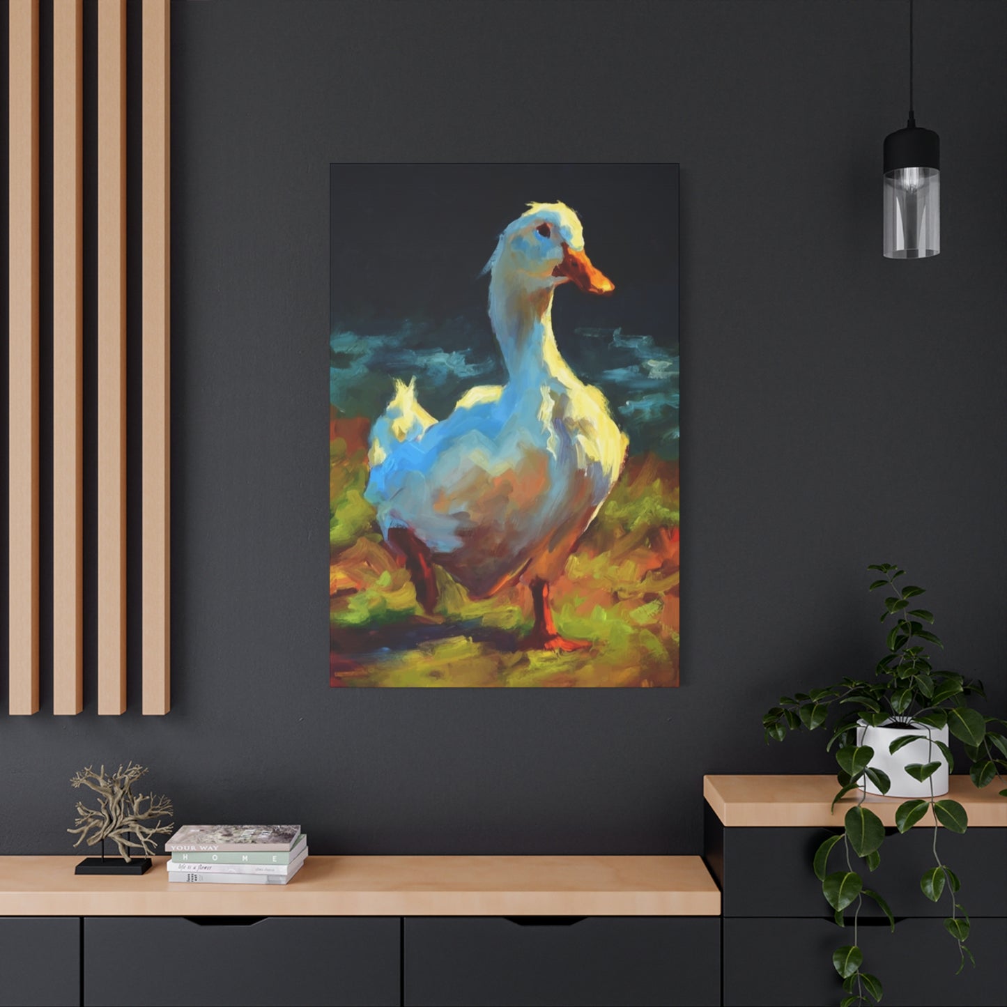 Duck Running Wall Art & Canvas Prints