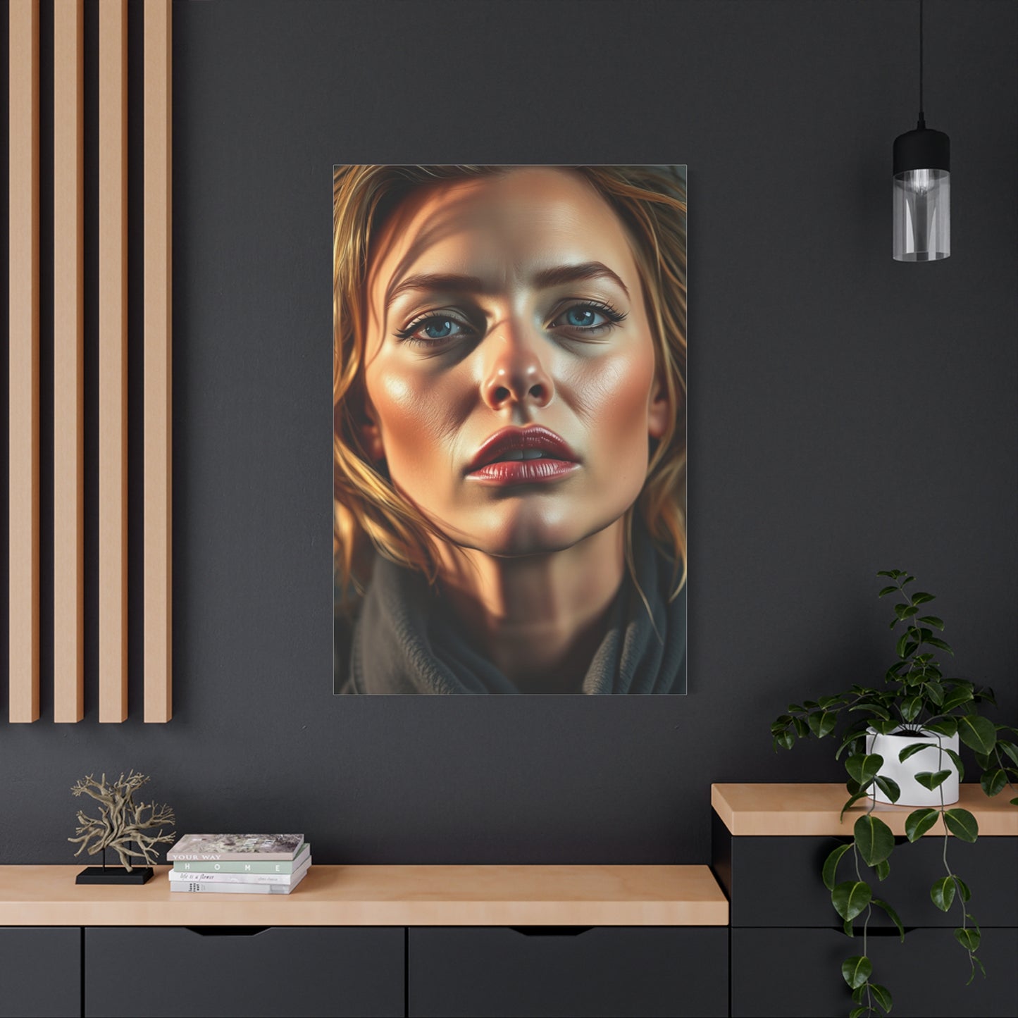 Ethereal Moss Portraiture Wall Art & Canvas Print
