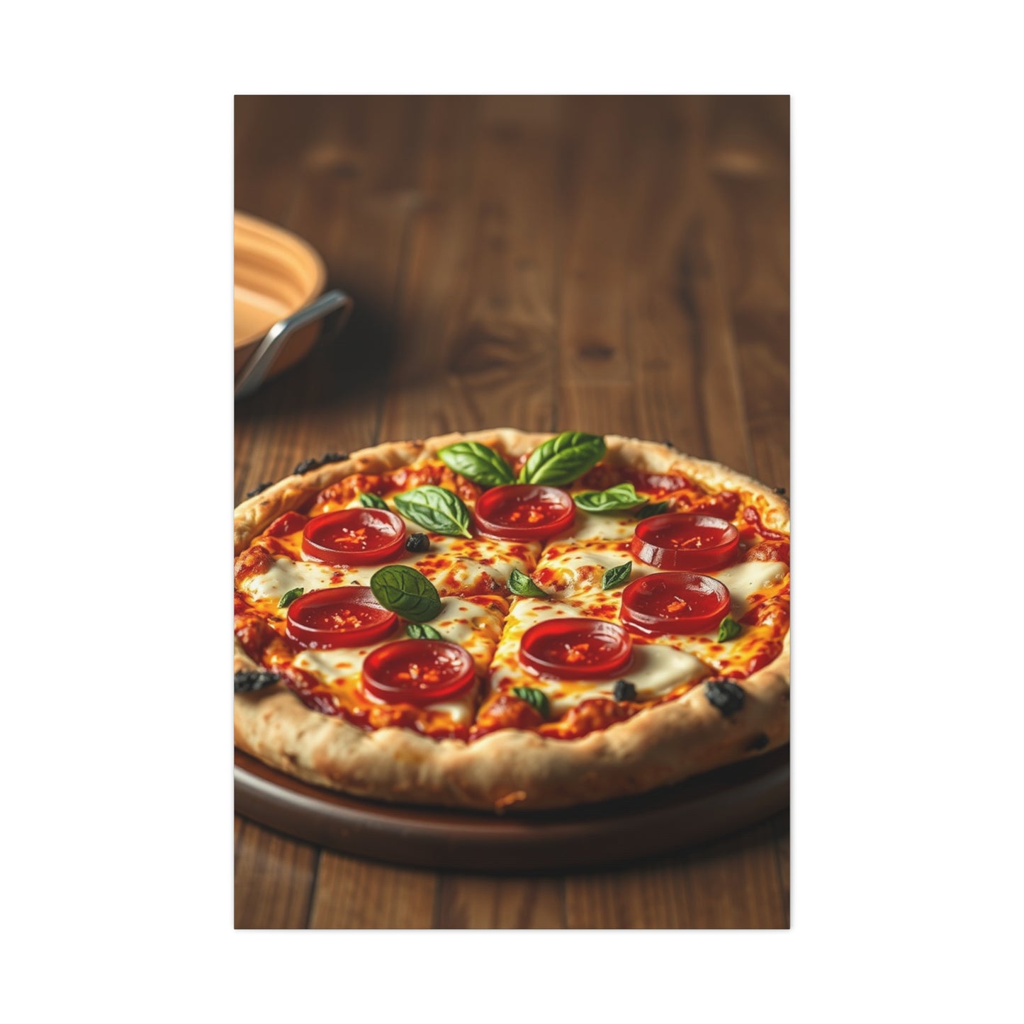 Supreme Pizza Art Wall Art & Canvas Print