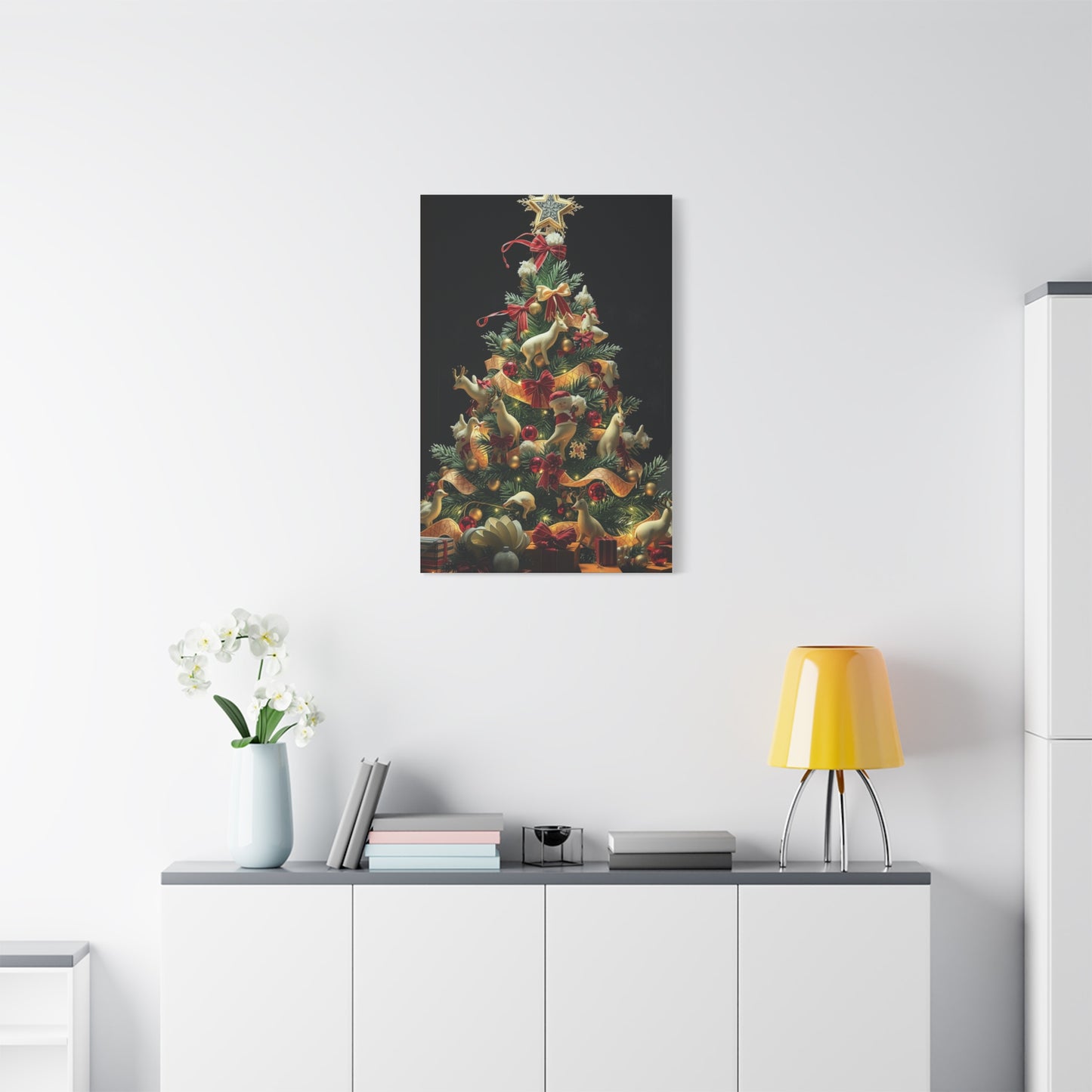 Timeless Yuletide Reverie Canvas
