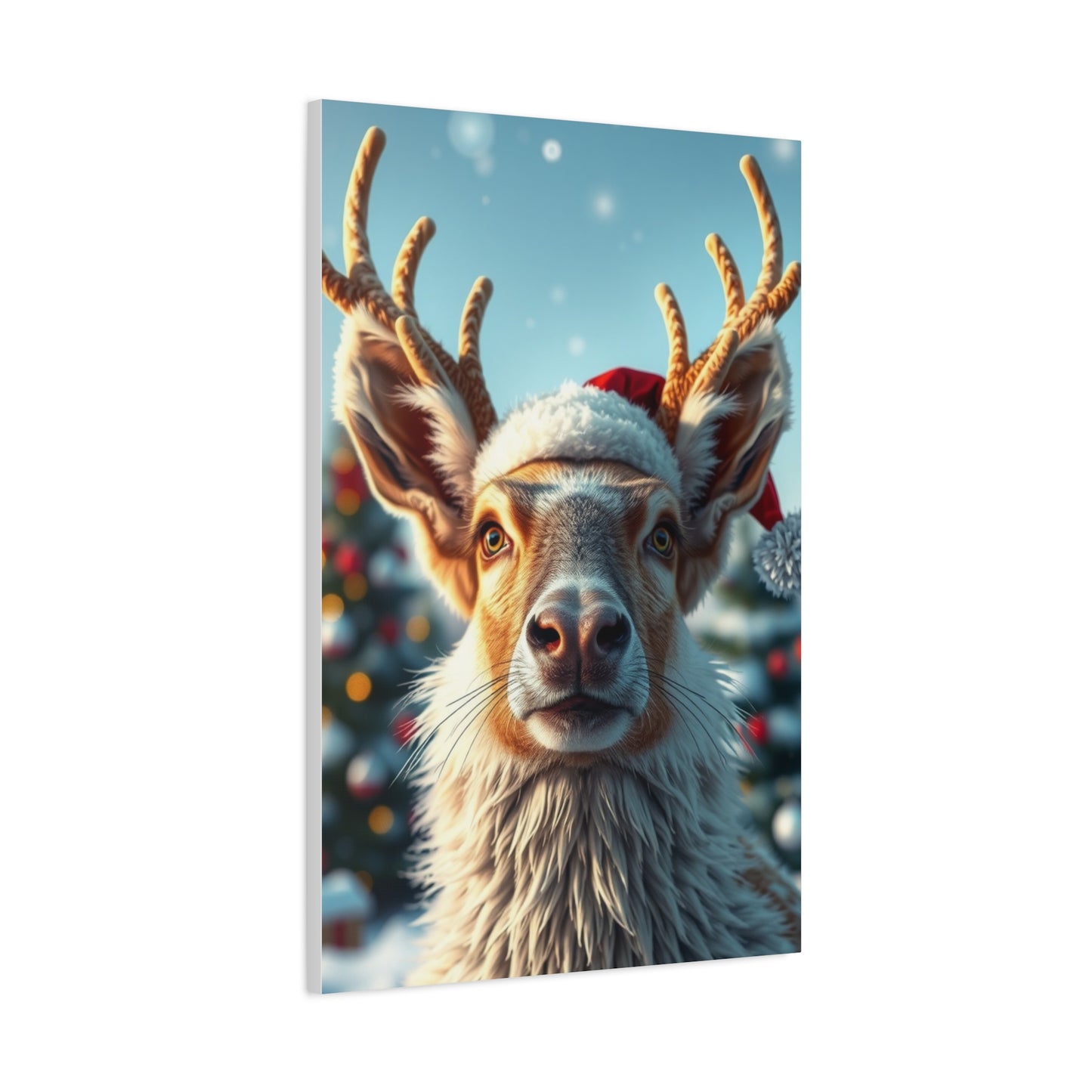Christmas Animal Art Luxury Canvas Wall Art & Canvas Print