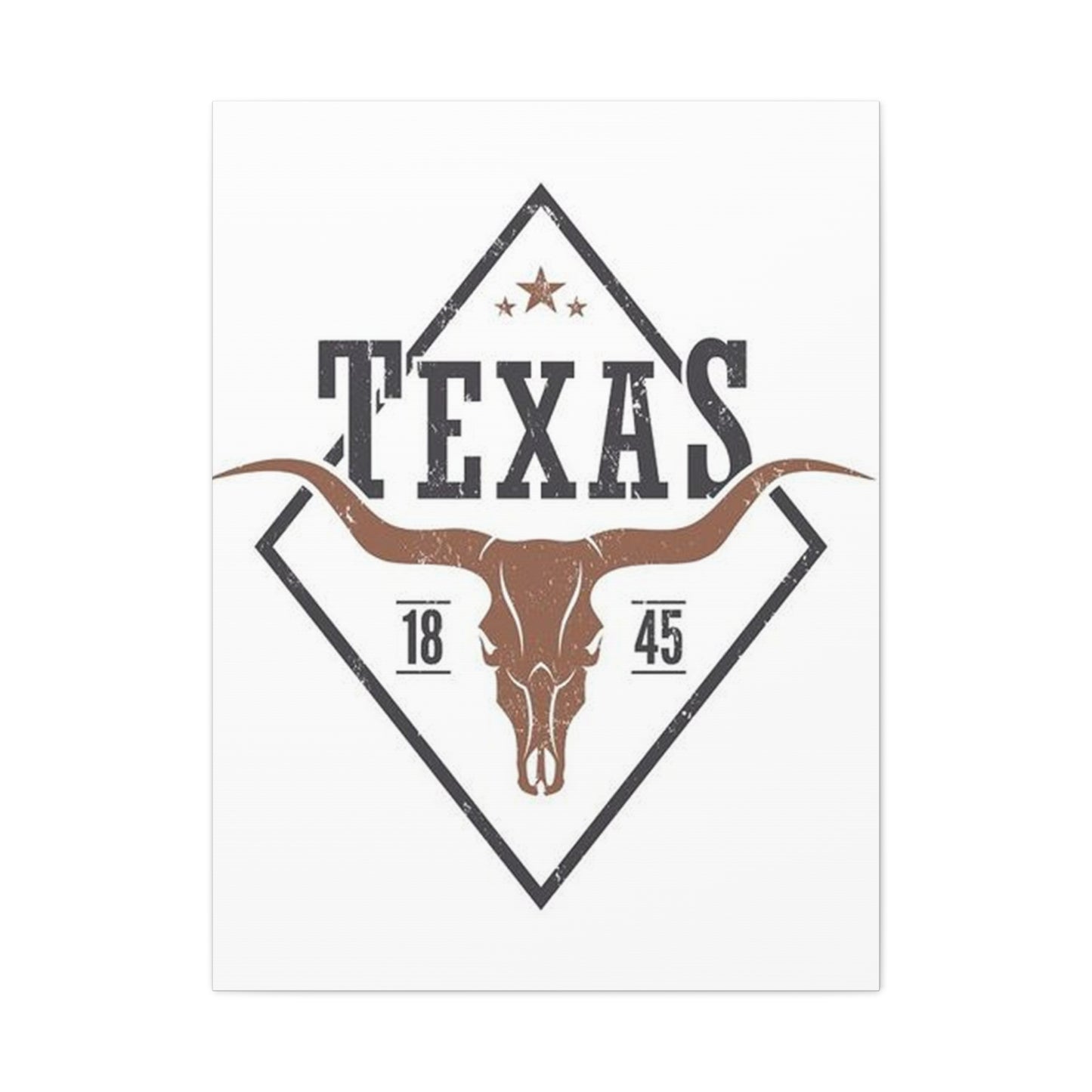 18 45 Texas Poster Wall Art & Canvas Prints