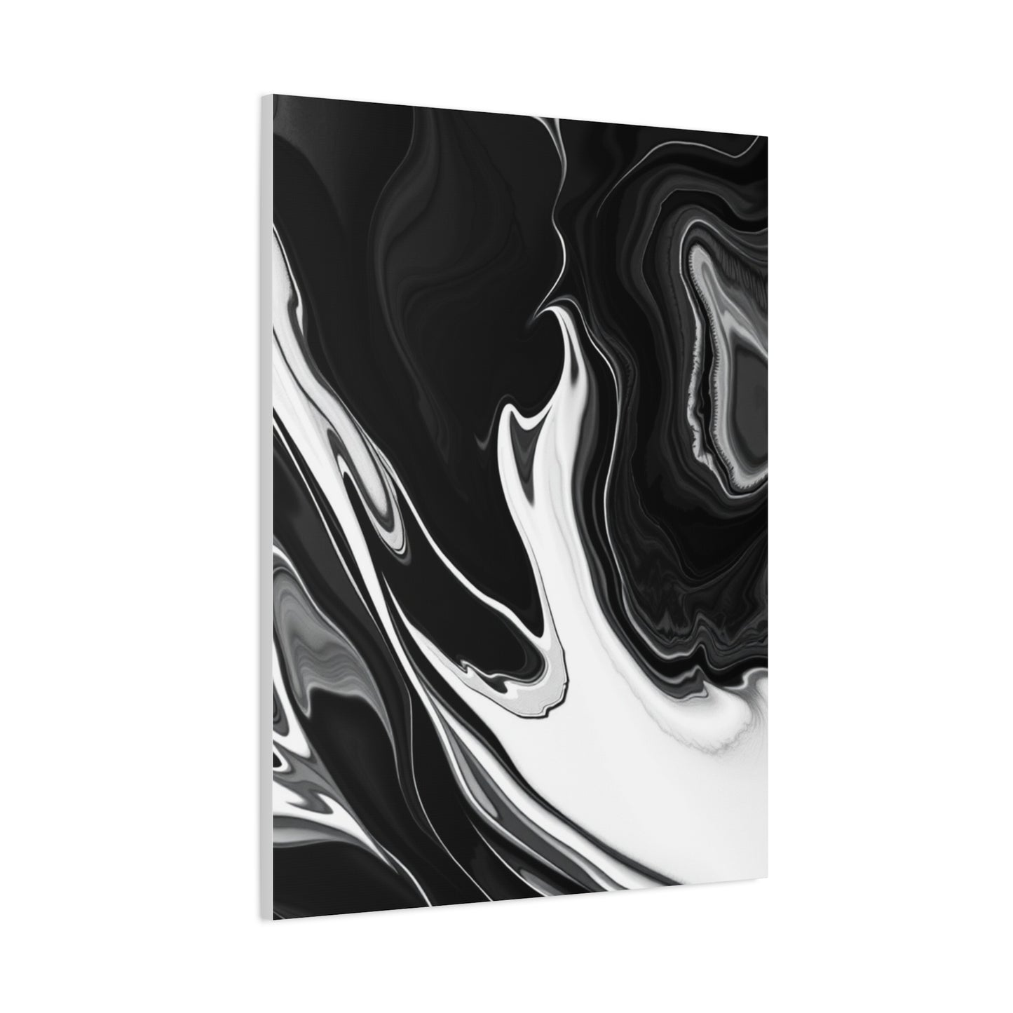 Black and White Abstract Art Luxury Canvas Wall Art & Canvas Print
