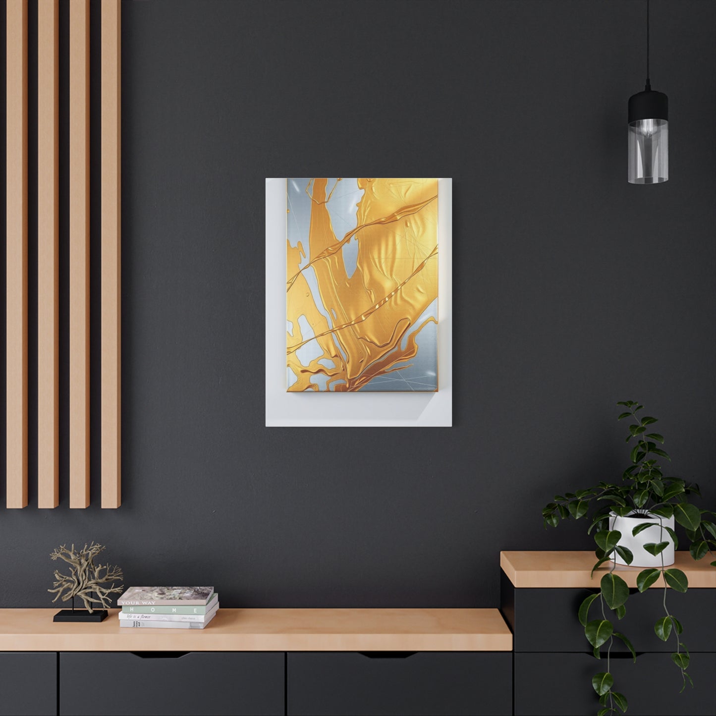 Gold & Silver Canvas Art Supreme Canvas Gallery Wall Art & Canvas Print