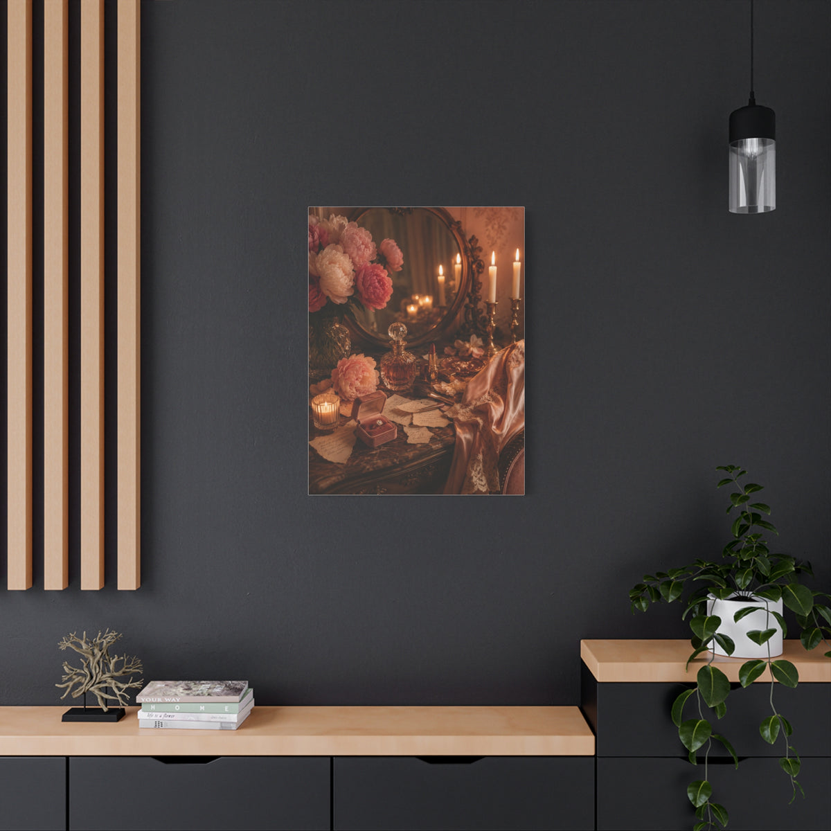 Vintage Vanity Love Letter Still Life Wall Art & Canvas Print