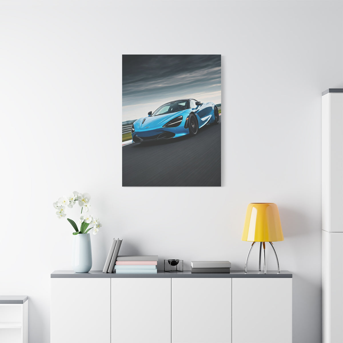 McLaren 720S High-Speed Circuit Attack Wall Art & Canvas Prints