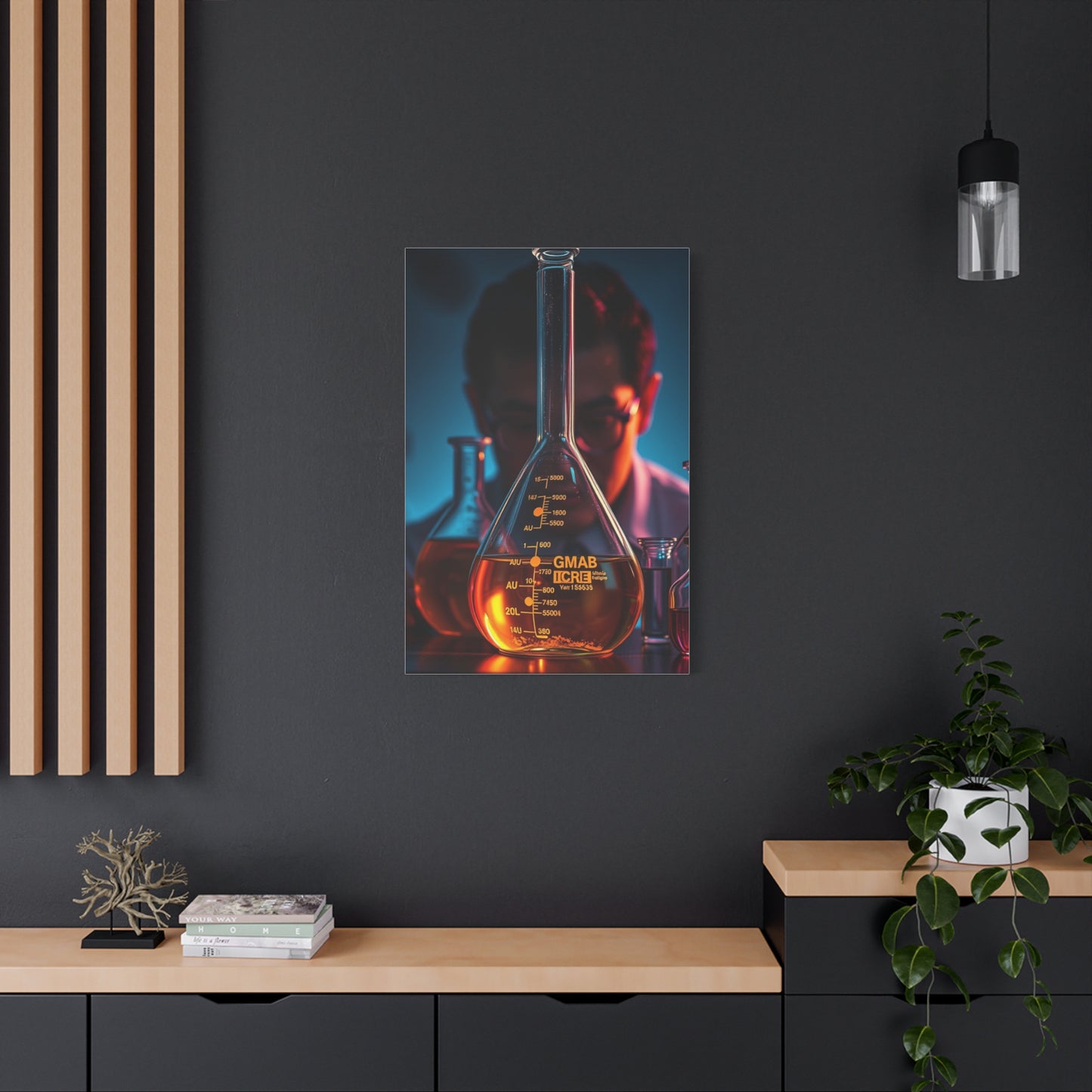 Chemistry Art Luxury Canvas Wall Art & Canvas Print