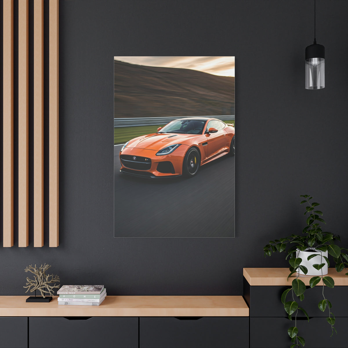 Jaguar F Type High Speed Straight Performance Wall Art & Canvas Prints