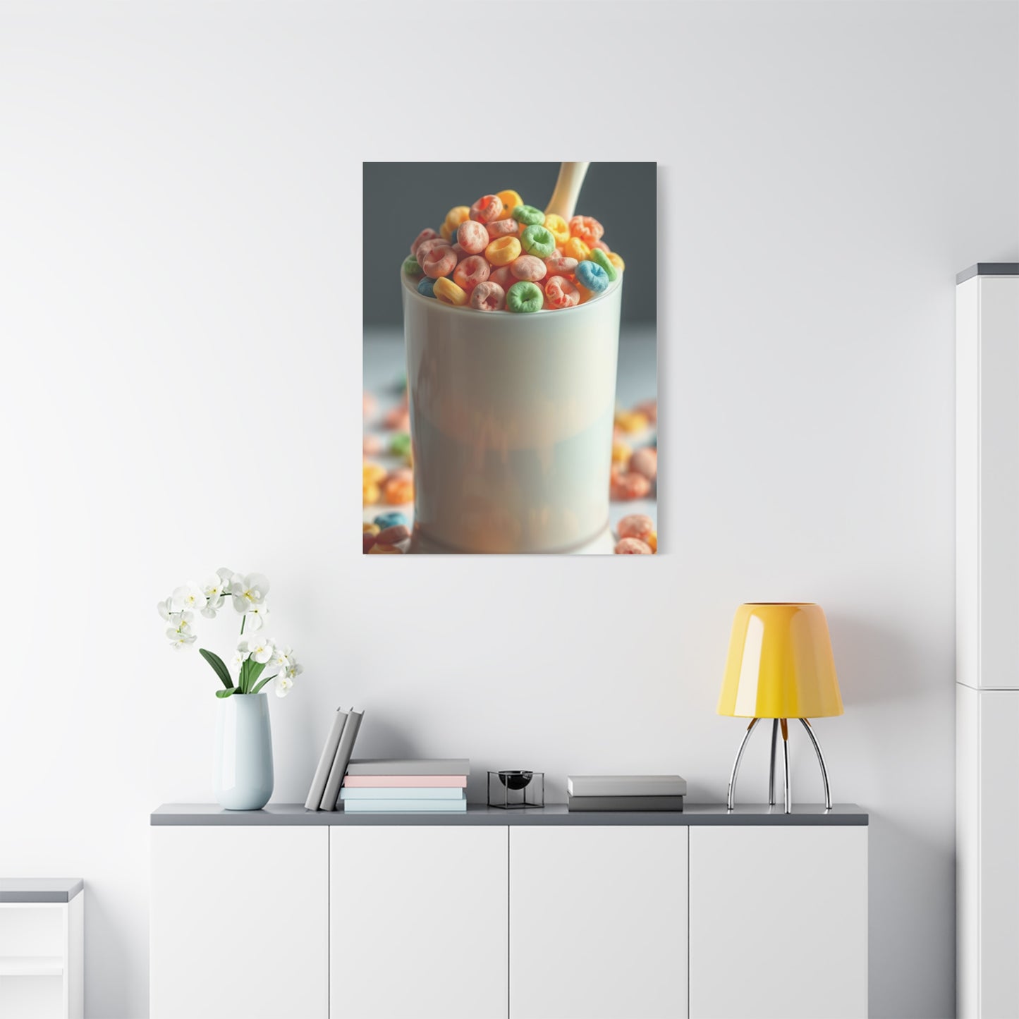 Chromatic Breakfast Bliss Art Wall Art & Canvas Print