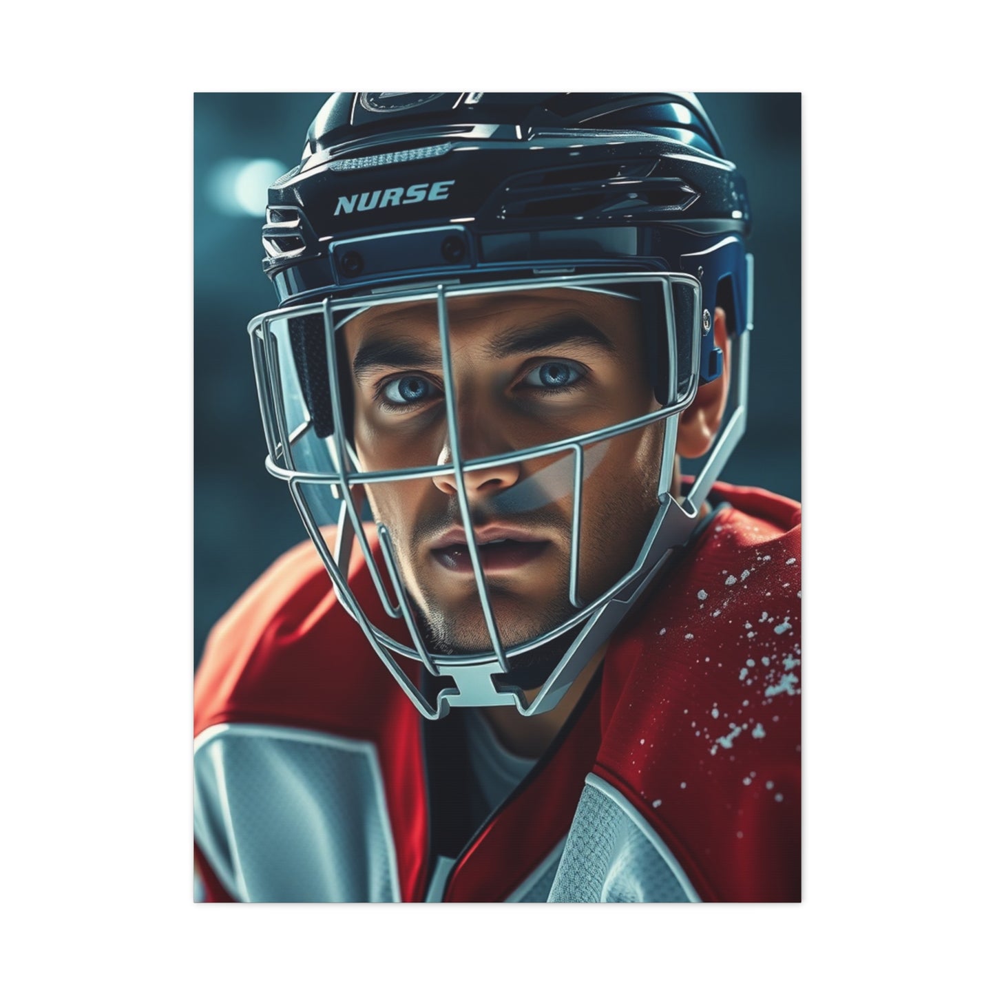 Elite Hockey Art Vision Wall Art & Canvas Print