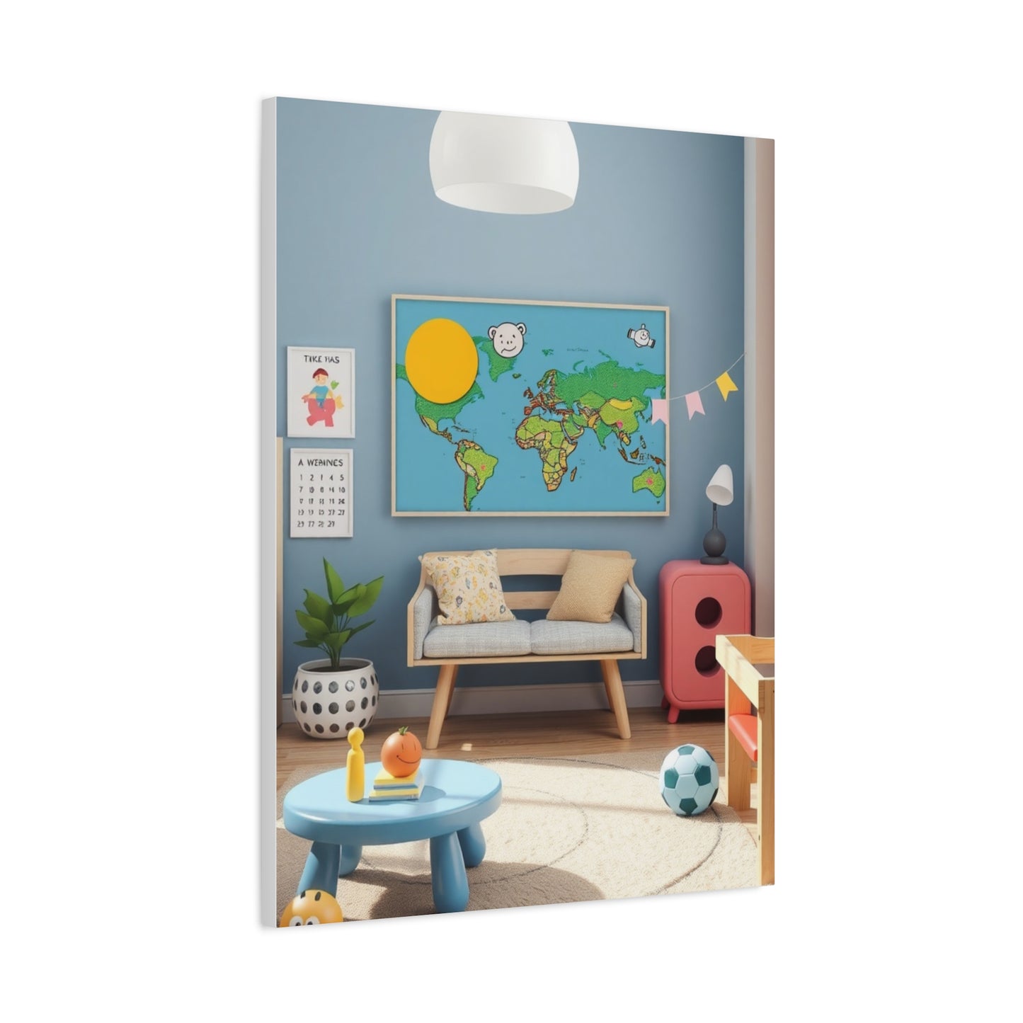 Kids Playroom Art Supreme Canvas Wall Art & Canvas Print