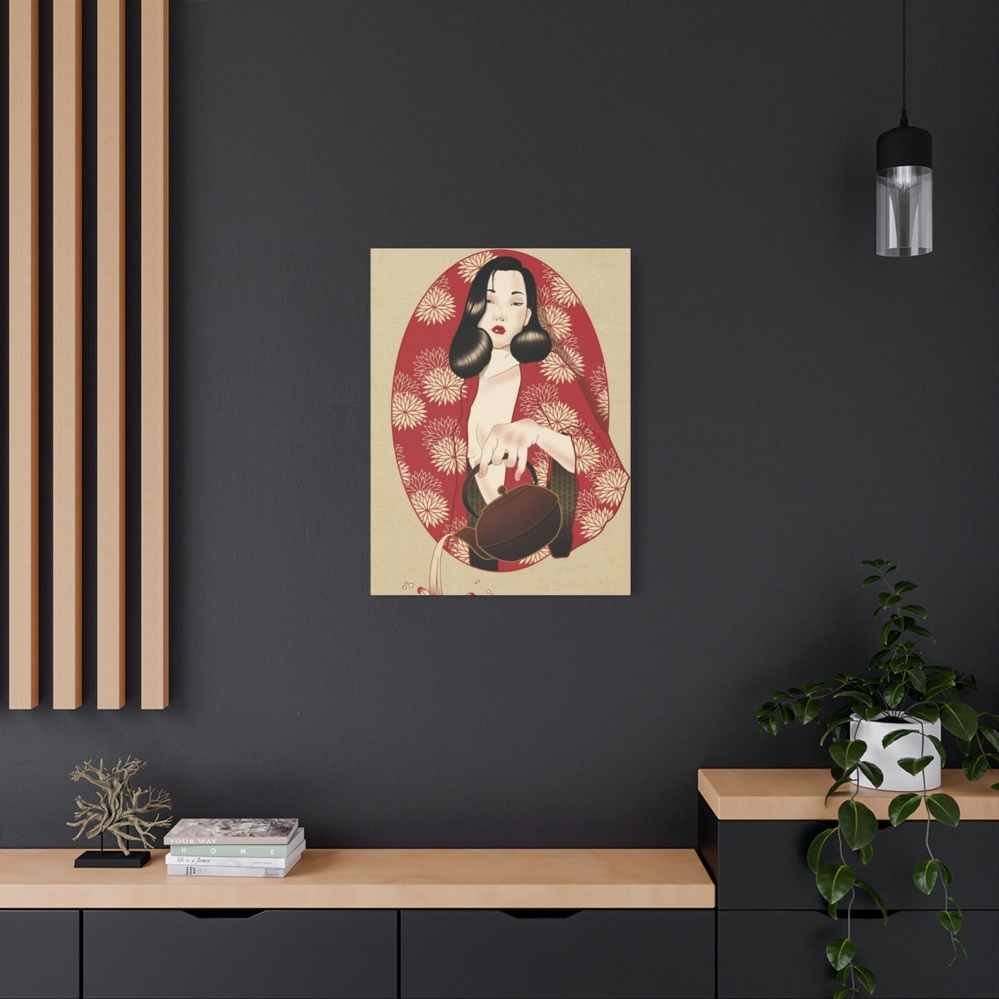 Geisha Portrait Wall Art & Canvas Prints