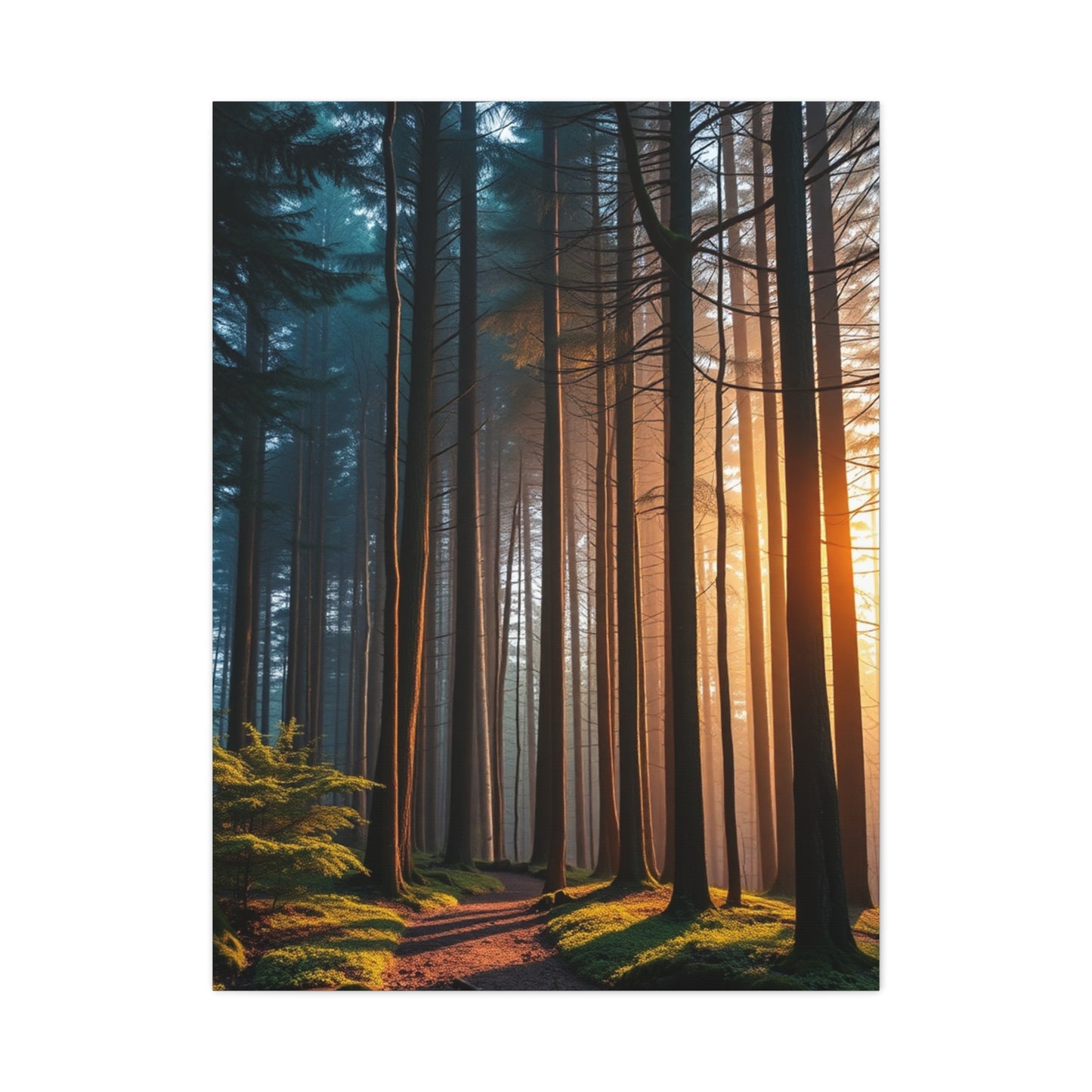 Verdant Reverie Artwork Wall Art & Canvas Print