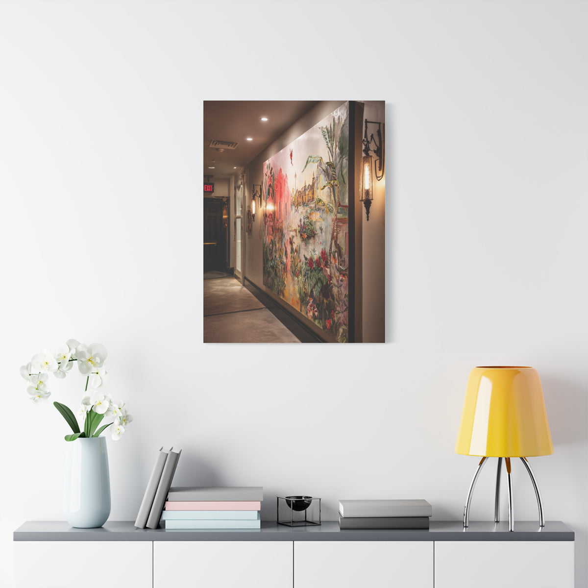 Whimsical Fantasy Garden Artwork Wall Art & Canvas Print