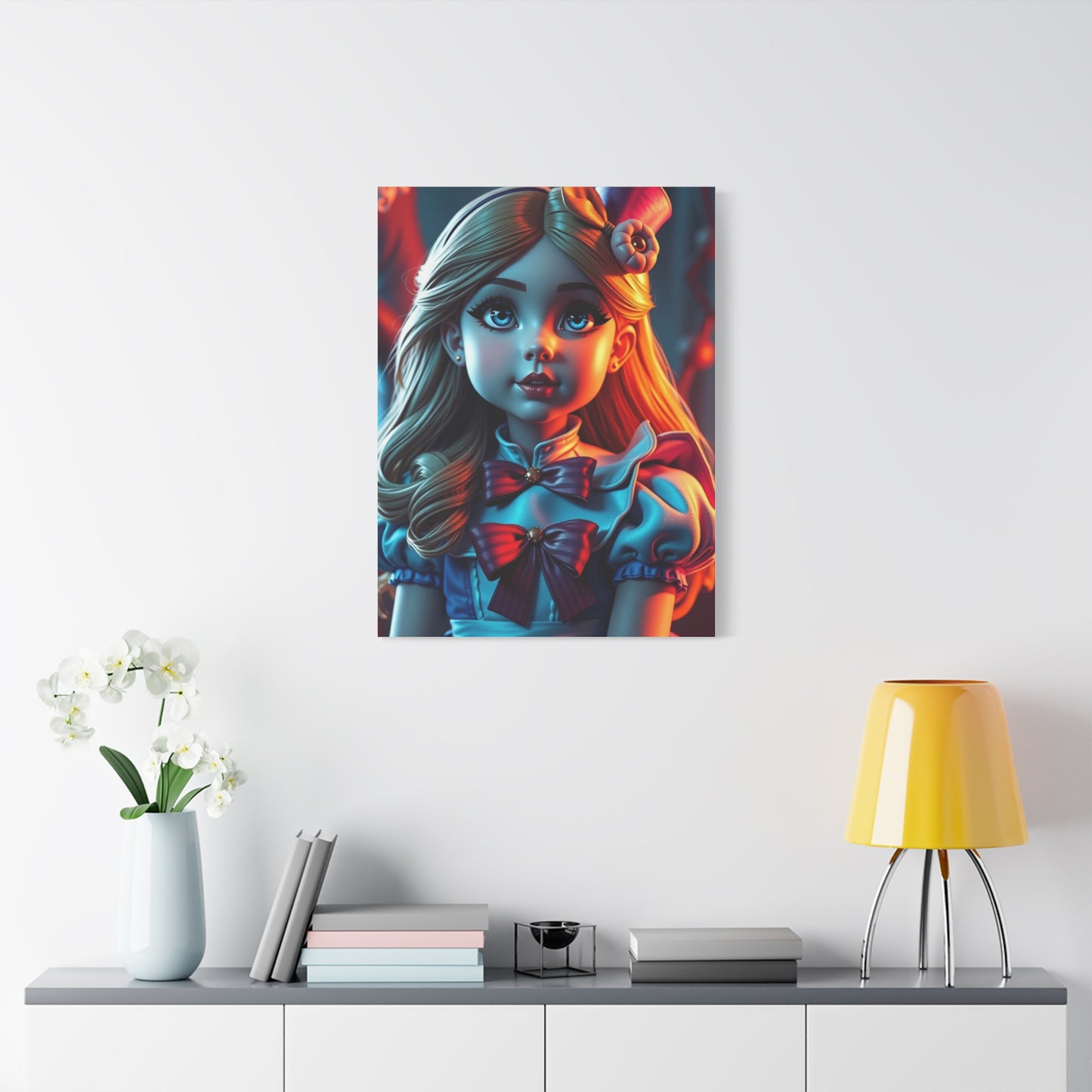 Collection Alice In Wonderland Characters Art Wall Art & Canvas Print