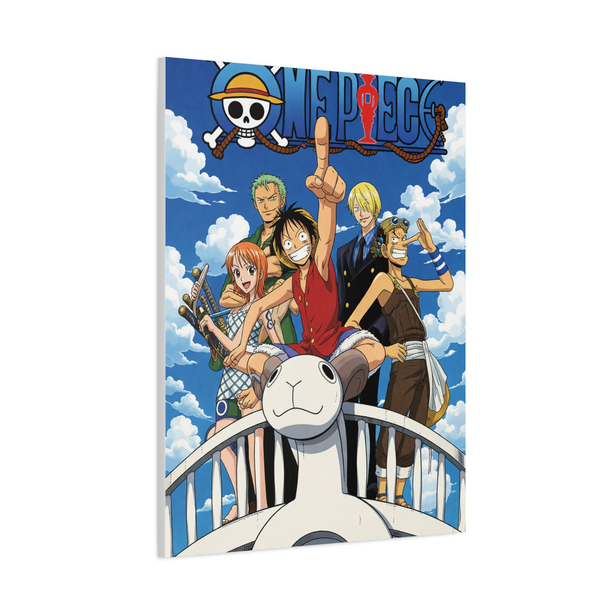 One Piece East Blue Going Merry Poster Wall Art & Canvas Print