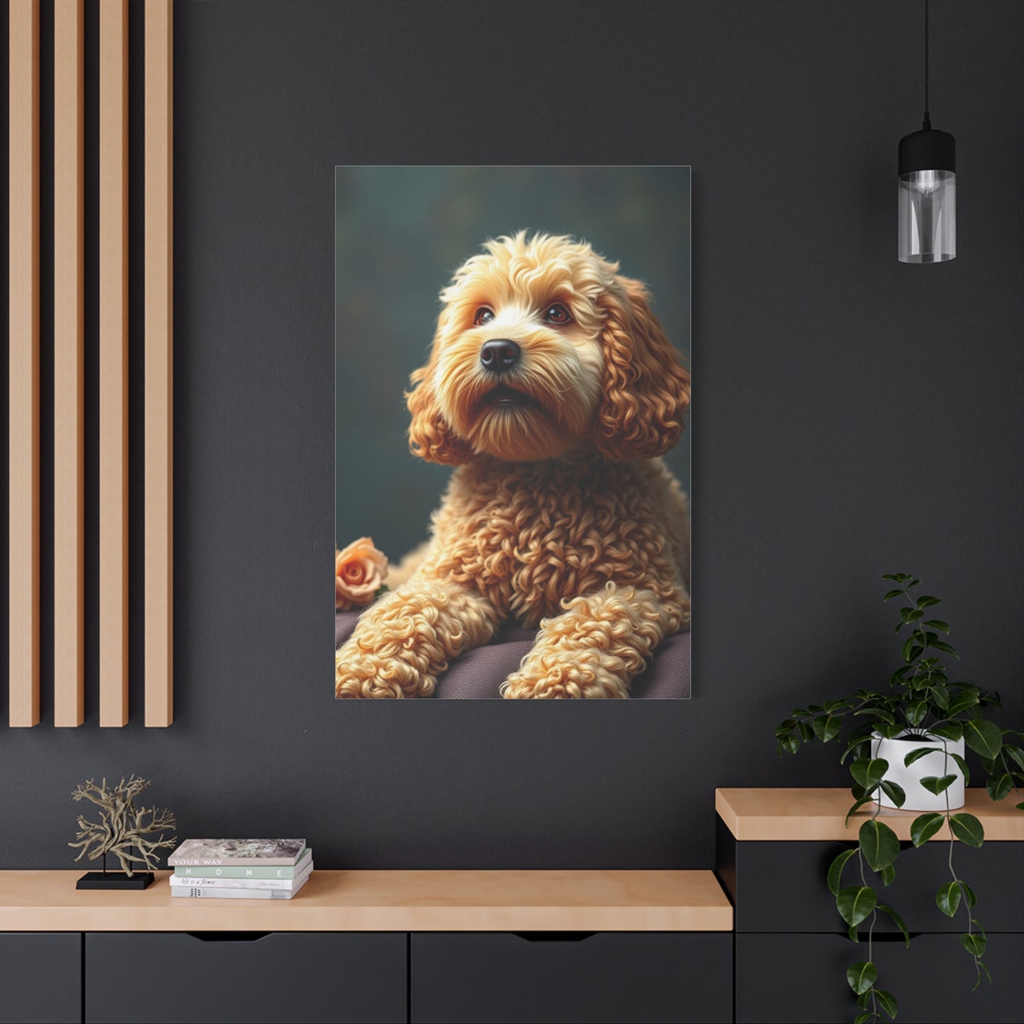 Masterpiece Golden Doodle Art Vision Wall Art & Canvas Print