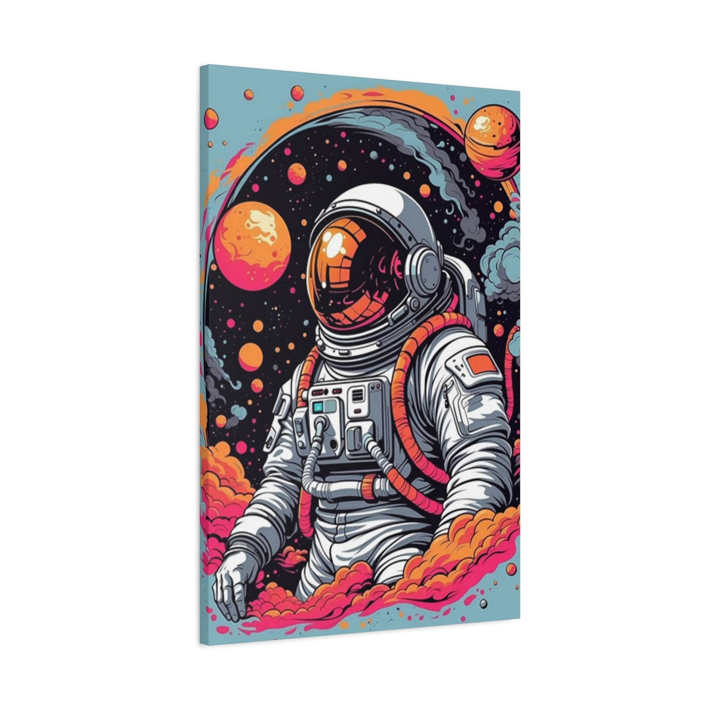 Abstract Astronaut Poster Wall Art & Canvas Prints